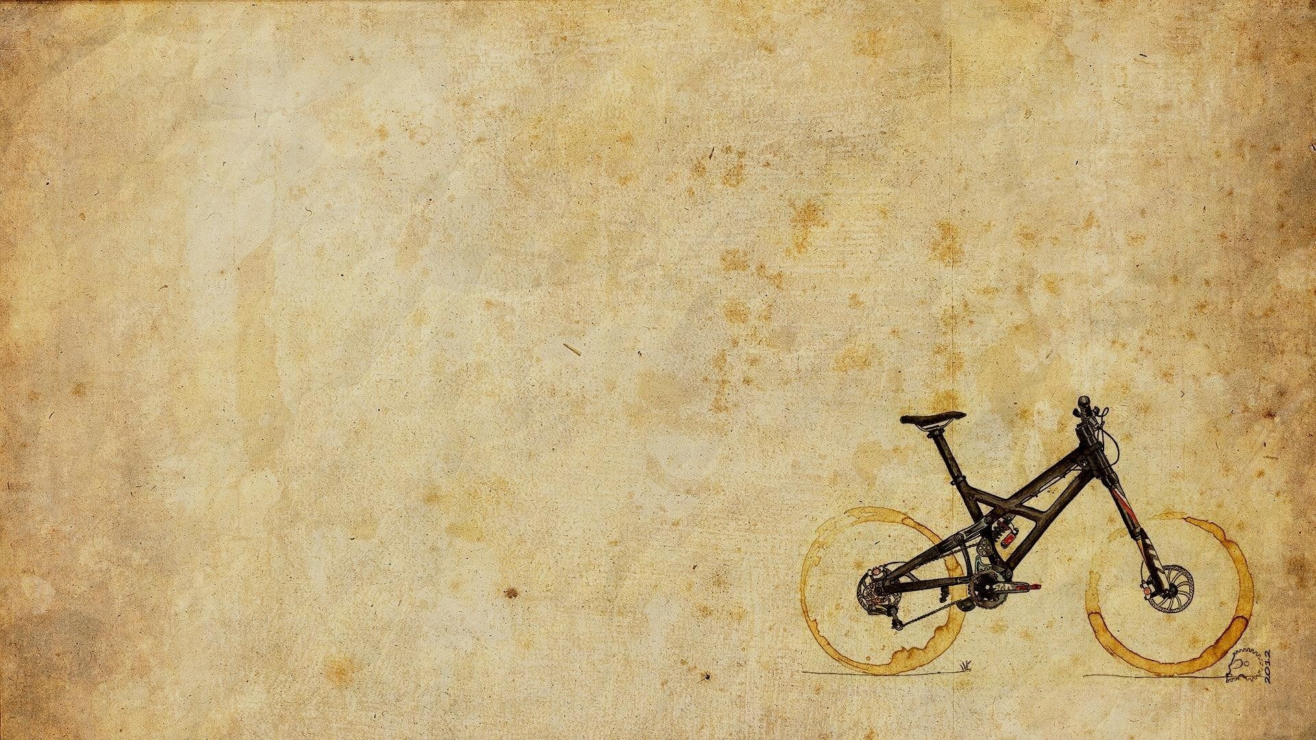 1920x1080 mountain-bike-art-hd-wallpaper - Magic4Walls.com