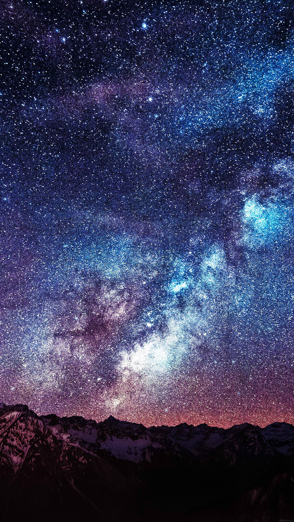 1242x2208 Space galaxy wallpapers for iPhone and iPad