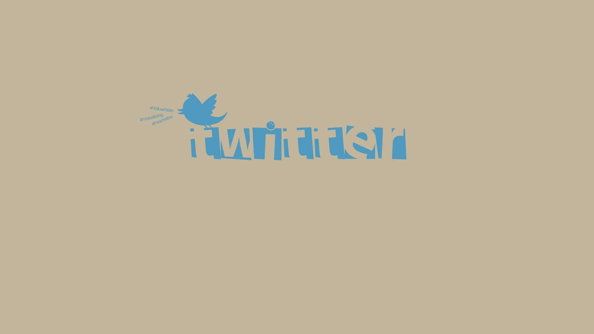 1920x1080 Twitter Logo Widescreen Wallpaper Twitter Wallpaper