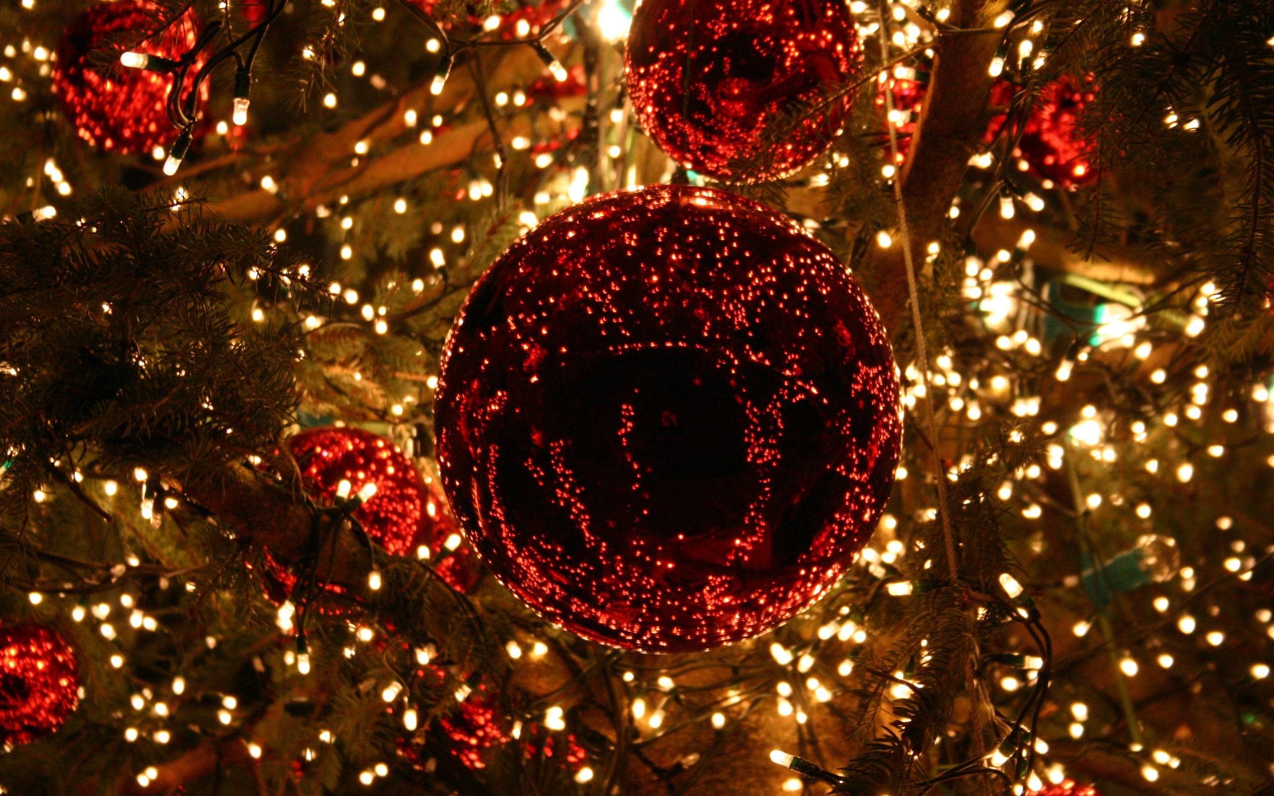 2560x1600 Christmas Lights Backgrounds - Wallpaper Cave