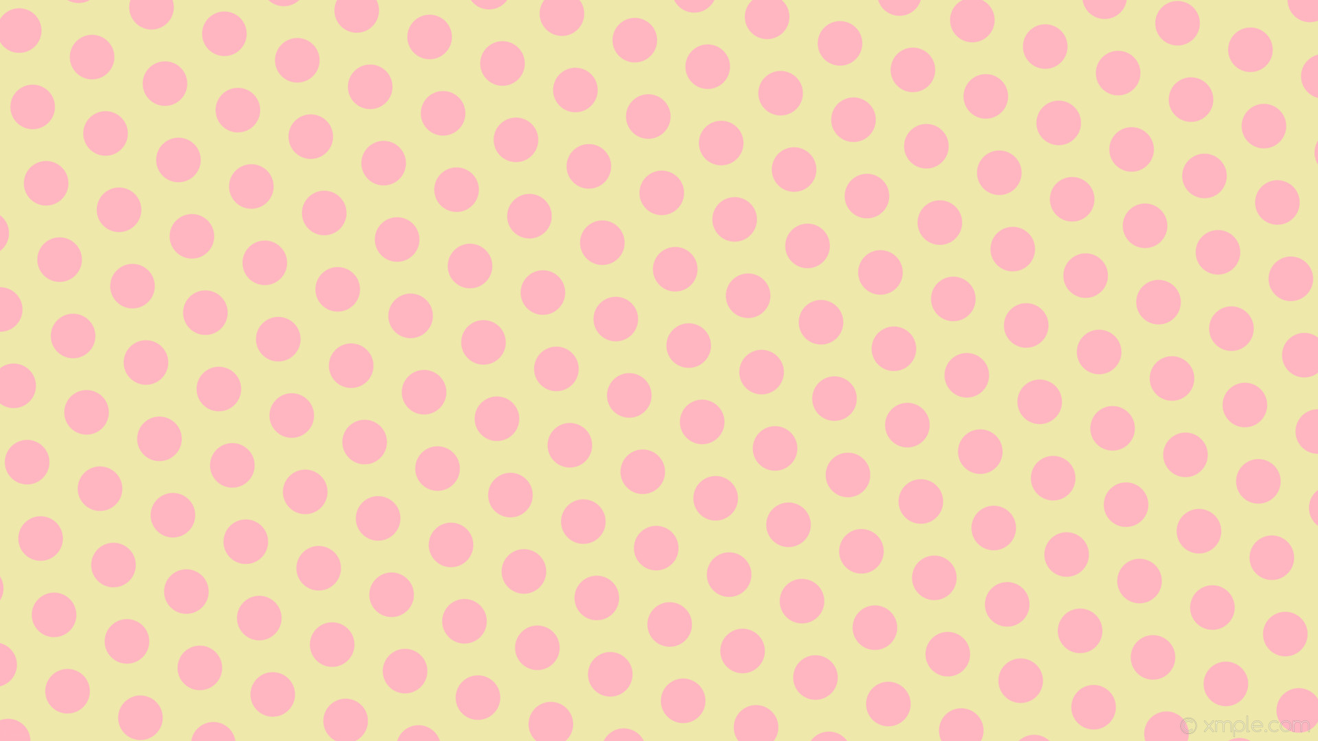 1920x1080 wallpaper hexagon pink yellow polka dots pale goldenrod light pink #eee8aa  #ffb6c1 diagonal 40