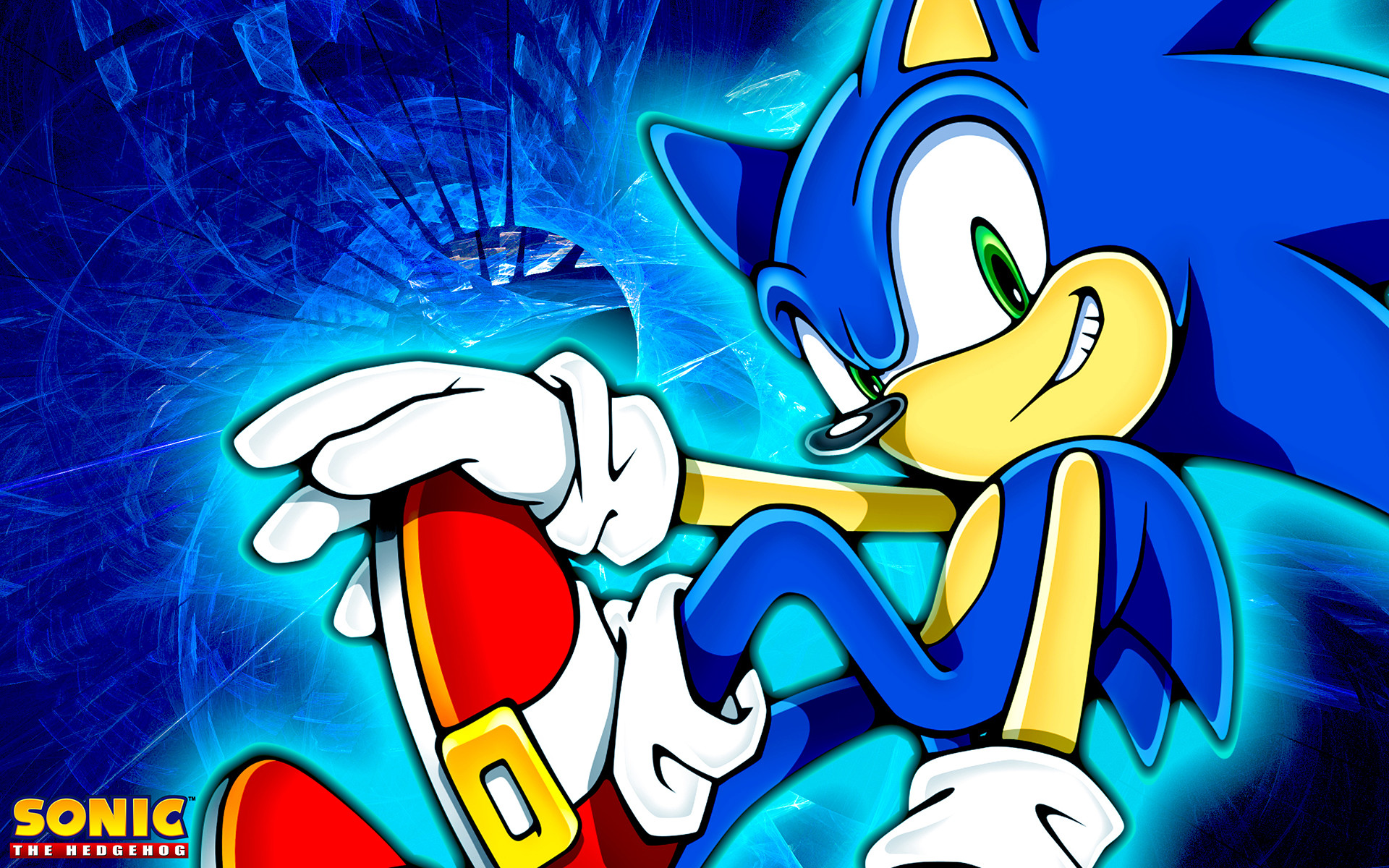 1920x1200 Classic Sonic The Hedgehog And Friends Wallpaper by .