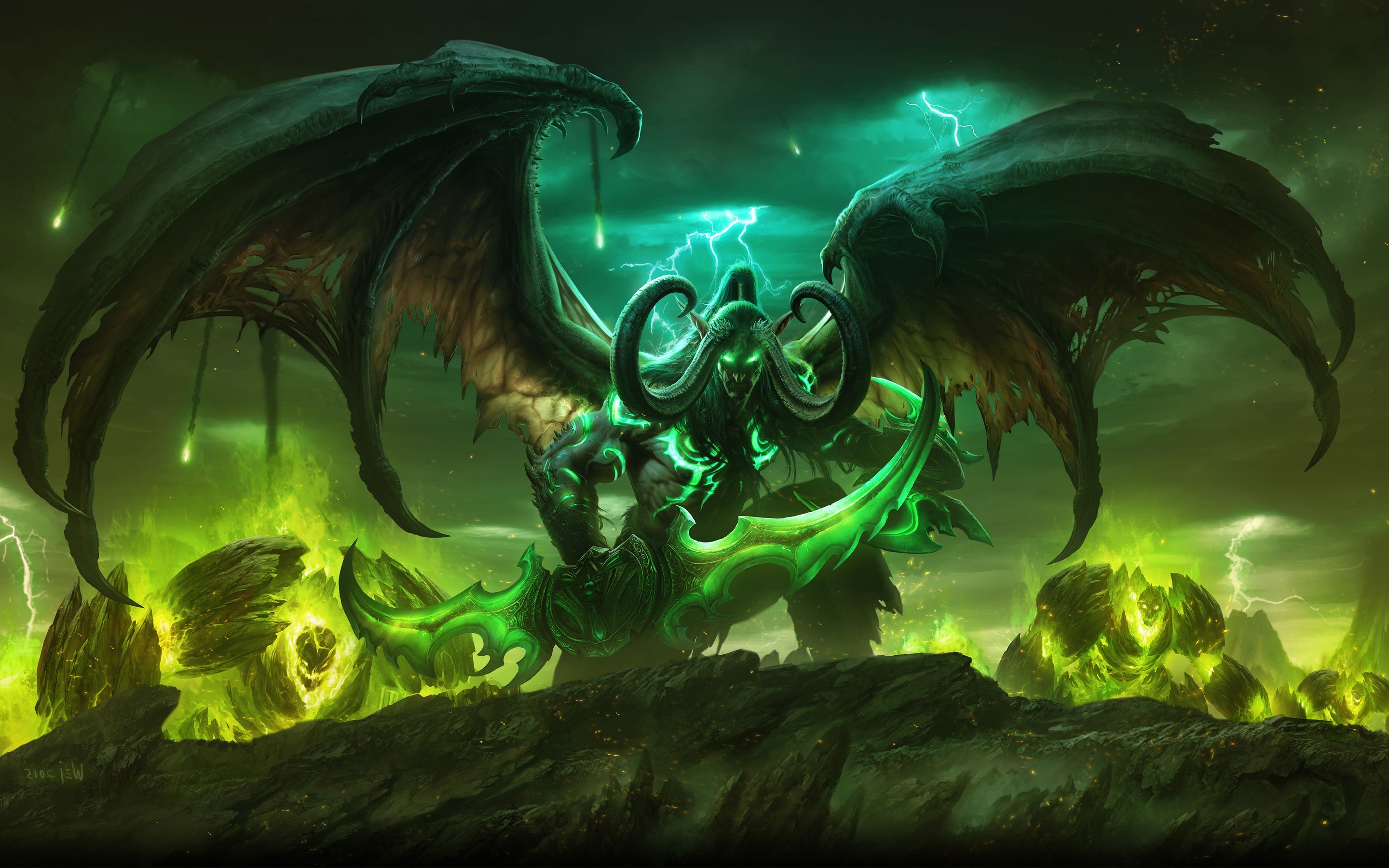 2880x1800 2016 World Of Warcraft Legion