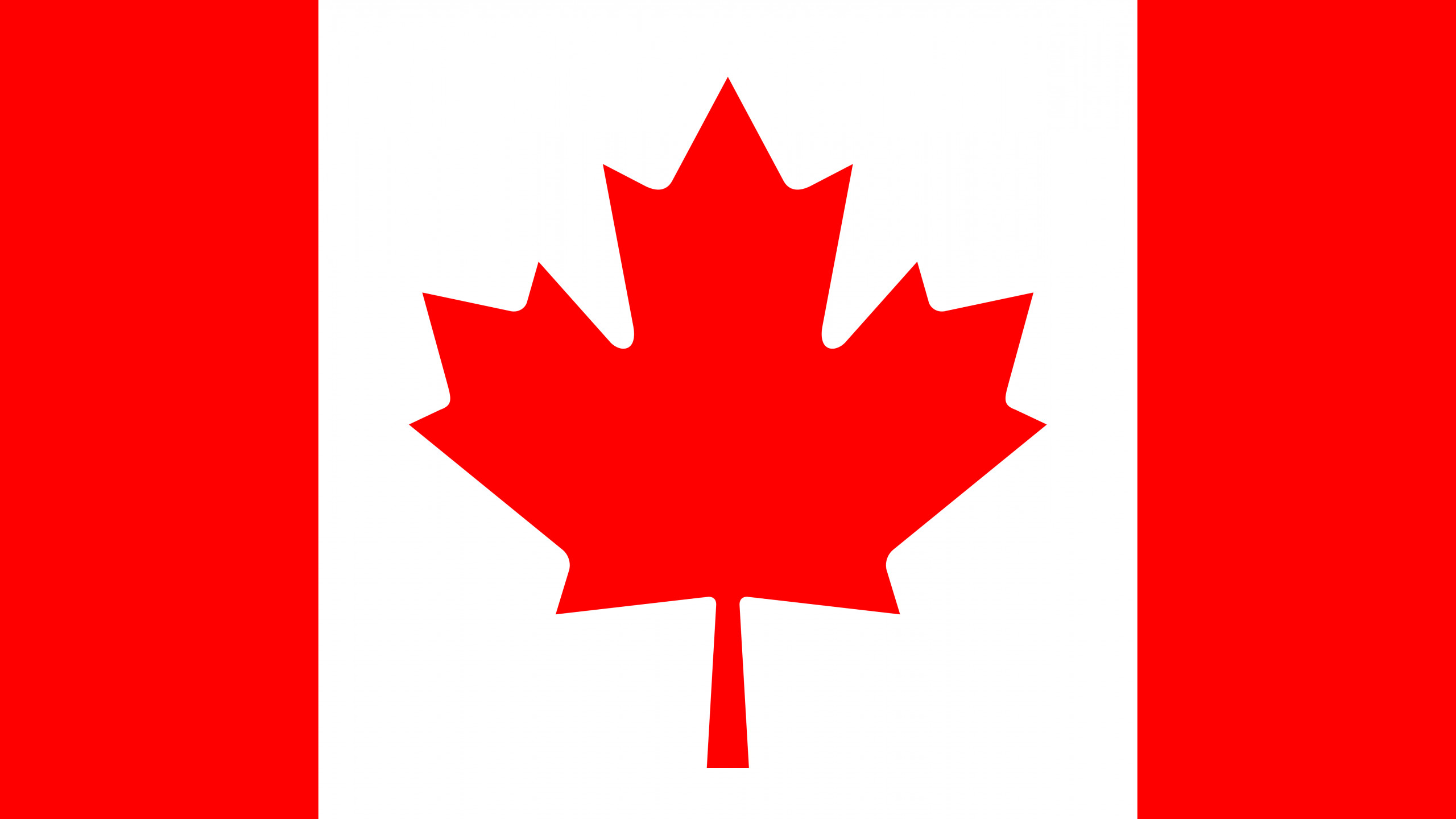 2560x1440 World / Flag of Canada Wallpaper