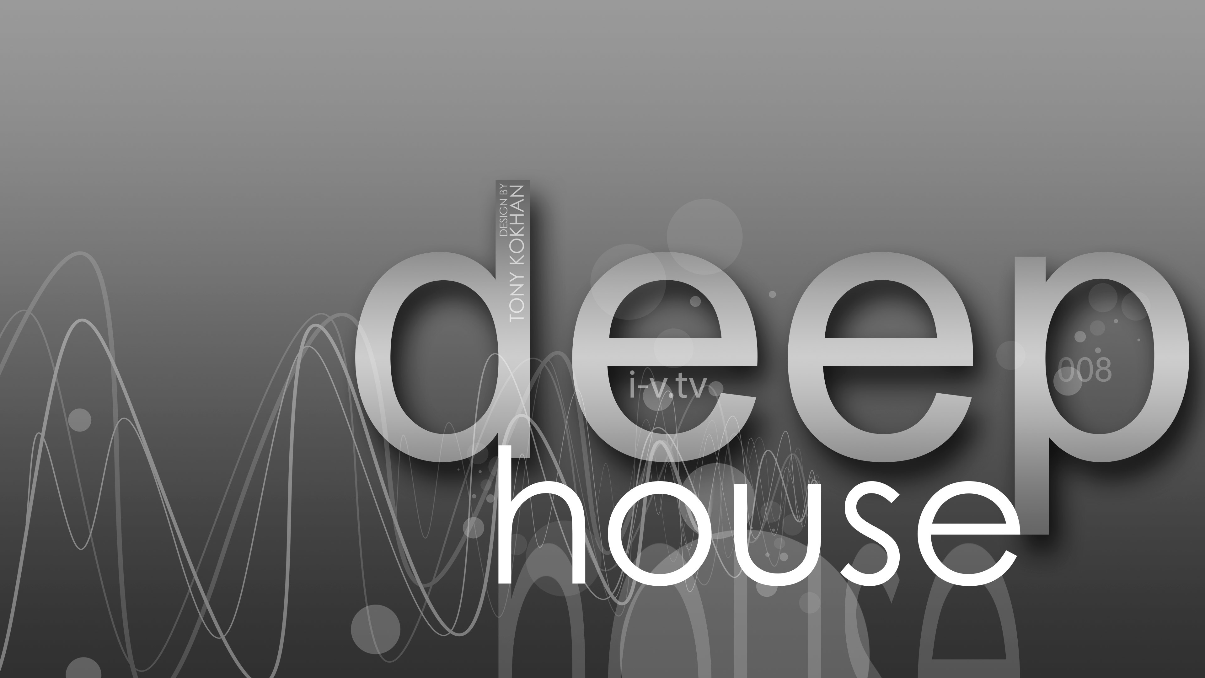 3840x2160 ... Deep-House-Music-Abstract-Sound-eQ-Words-Style-
