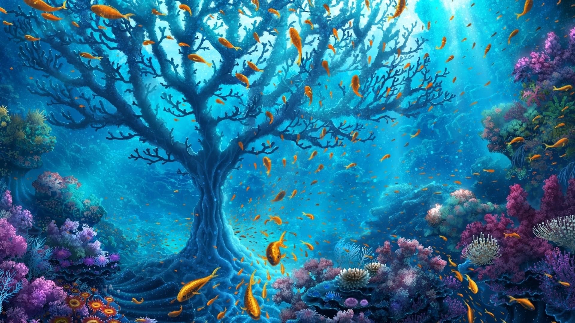 1920x1080 Underwater World Fantasy Wallpapers | Underwater World Fantasy .