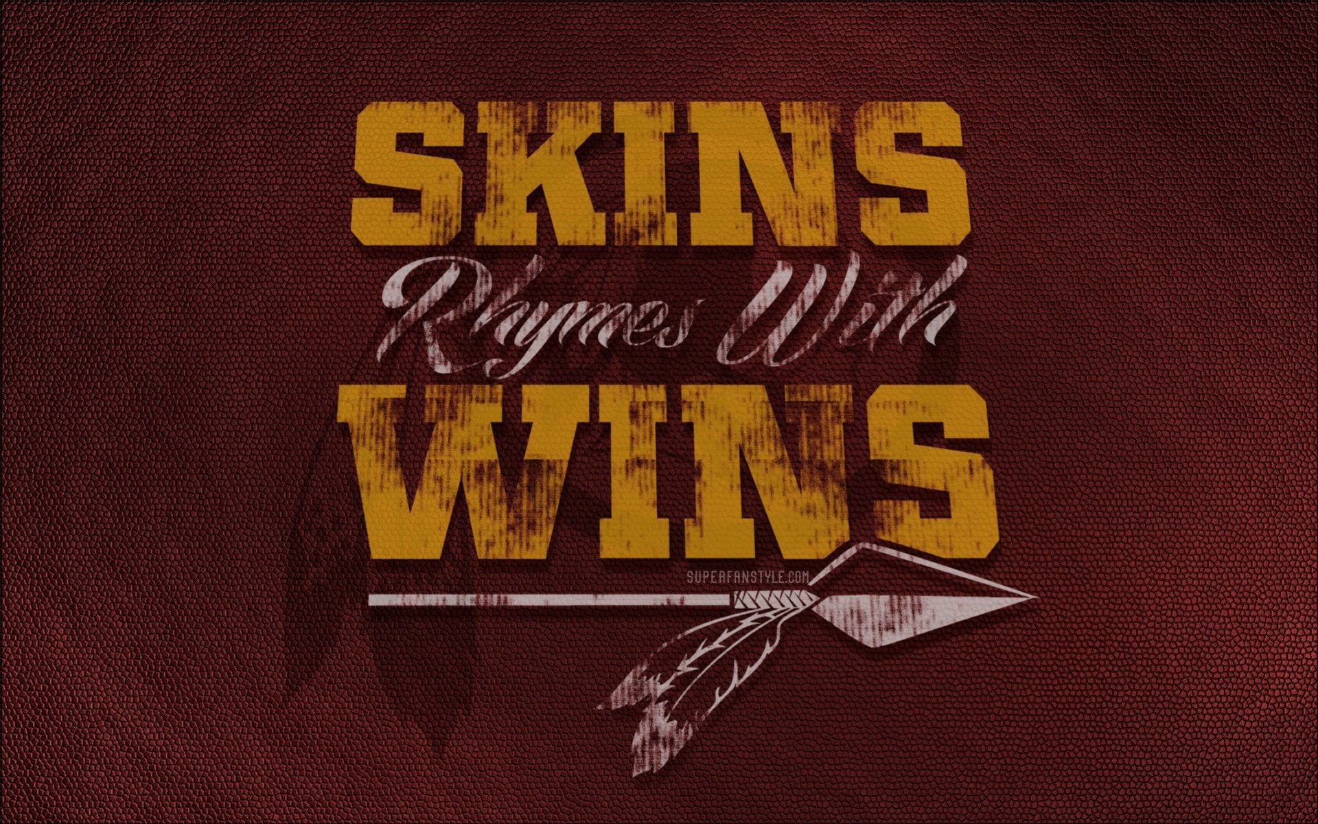 1920x1200 Skins rhymes with wins wallpaper from Super Fan Style