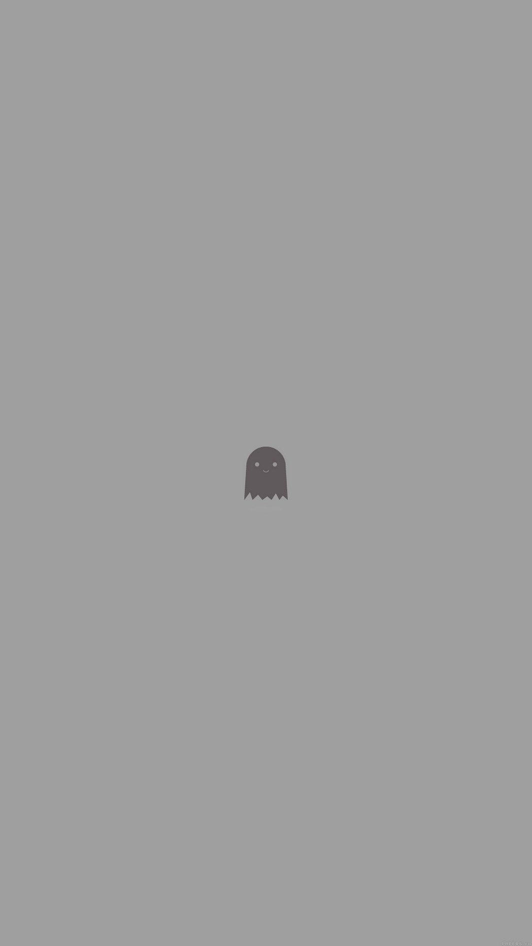 1080x1920 Cute Ghost Art Character Illust Minimal Simple #iPhone #6 #plus #wallpaper