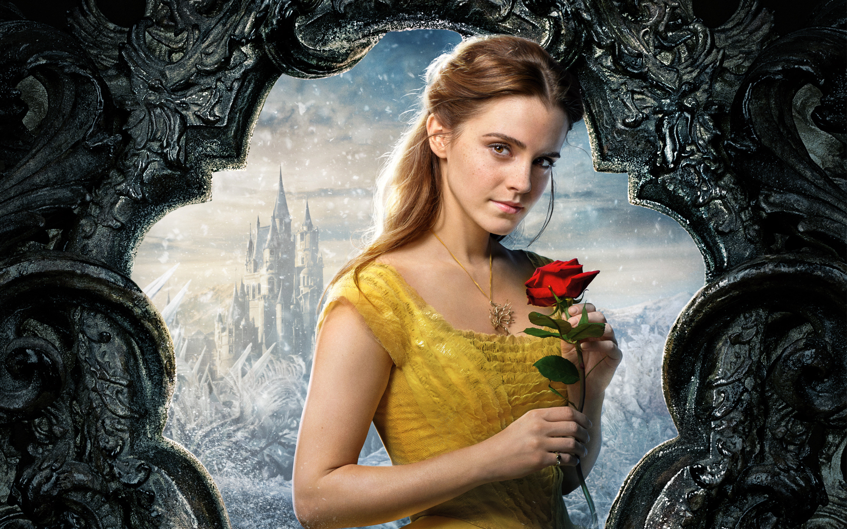 2880x1800 Belle Beauty and the Beast Emma Watson 5K
