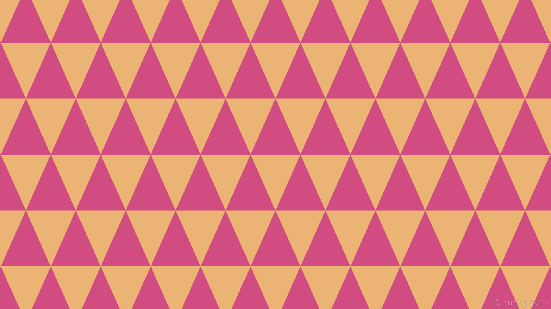 1920x1080 wallpaper pink triangle orange #ebb474 #d14d81 0Â° 174px 391px