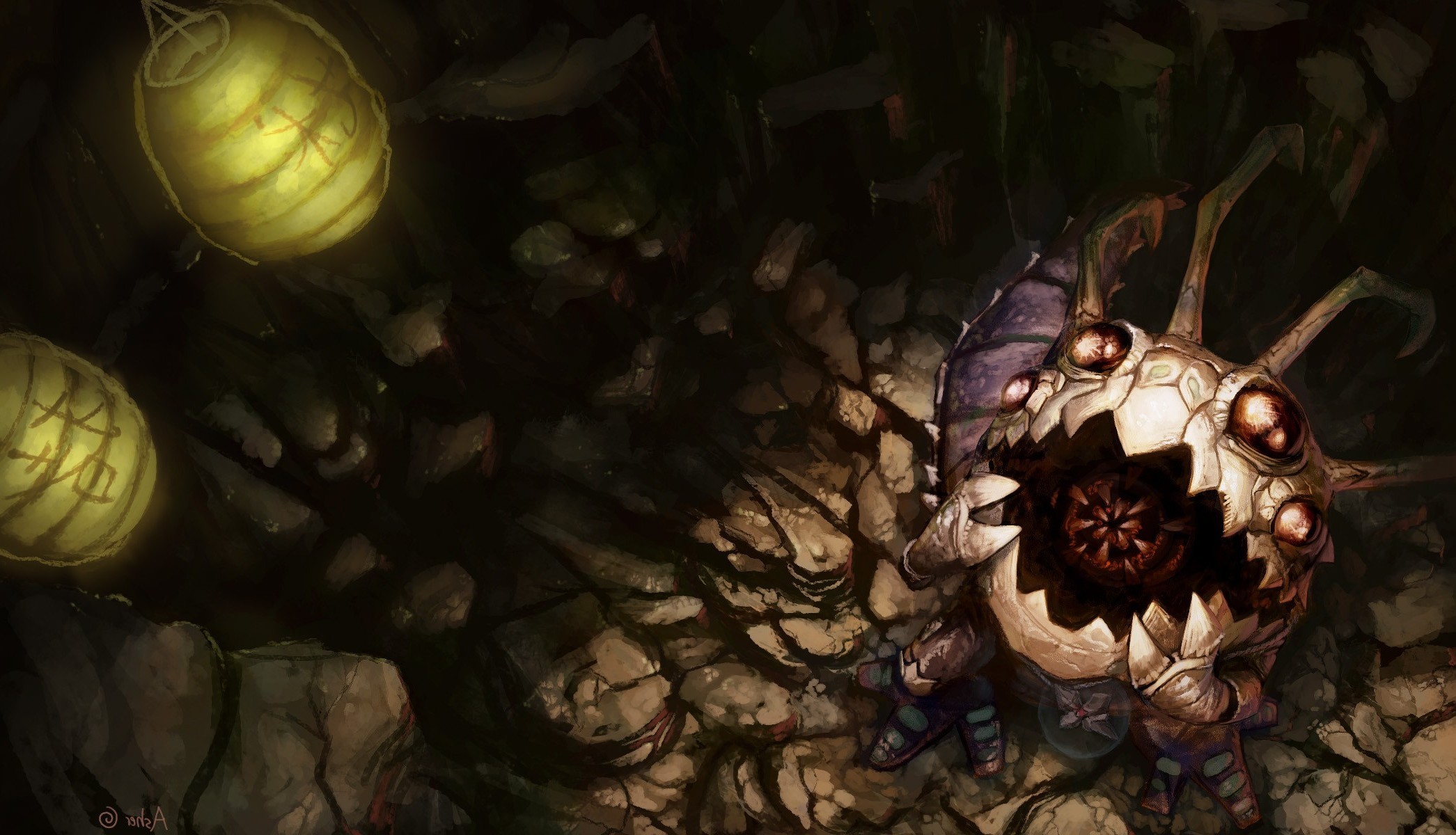 2091x1200 League Of Legends, KogMaw Wallpapers HD / Desktop and Mobile Backgrounds