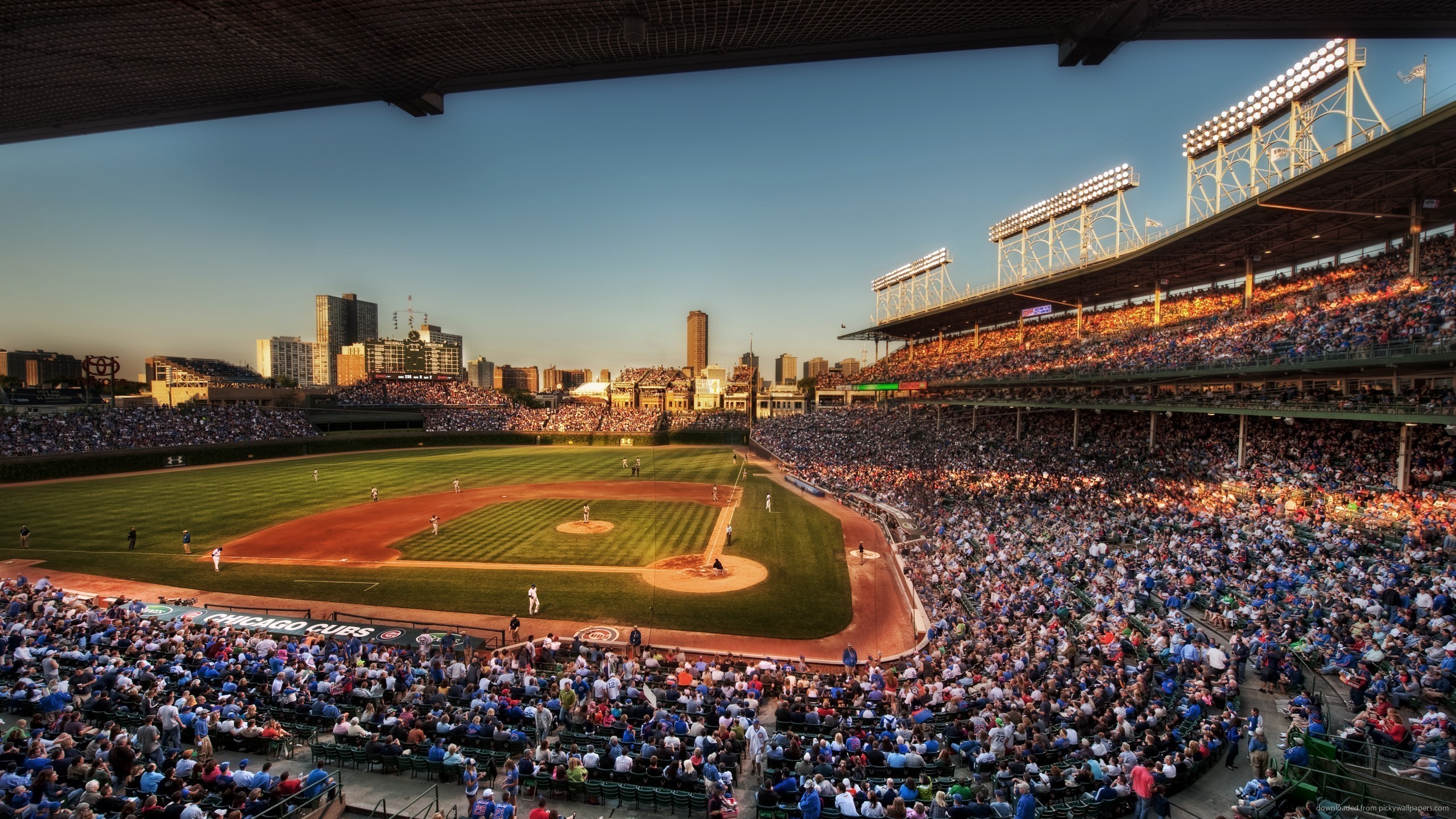 2560x1440 Chicago Cubs Stadium for 