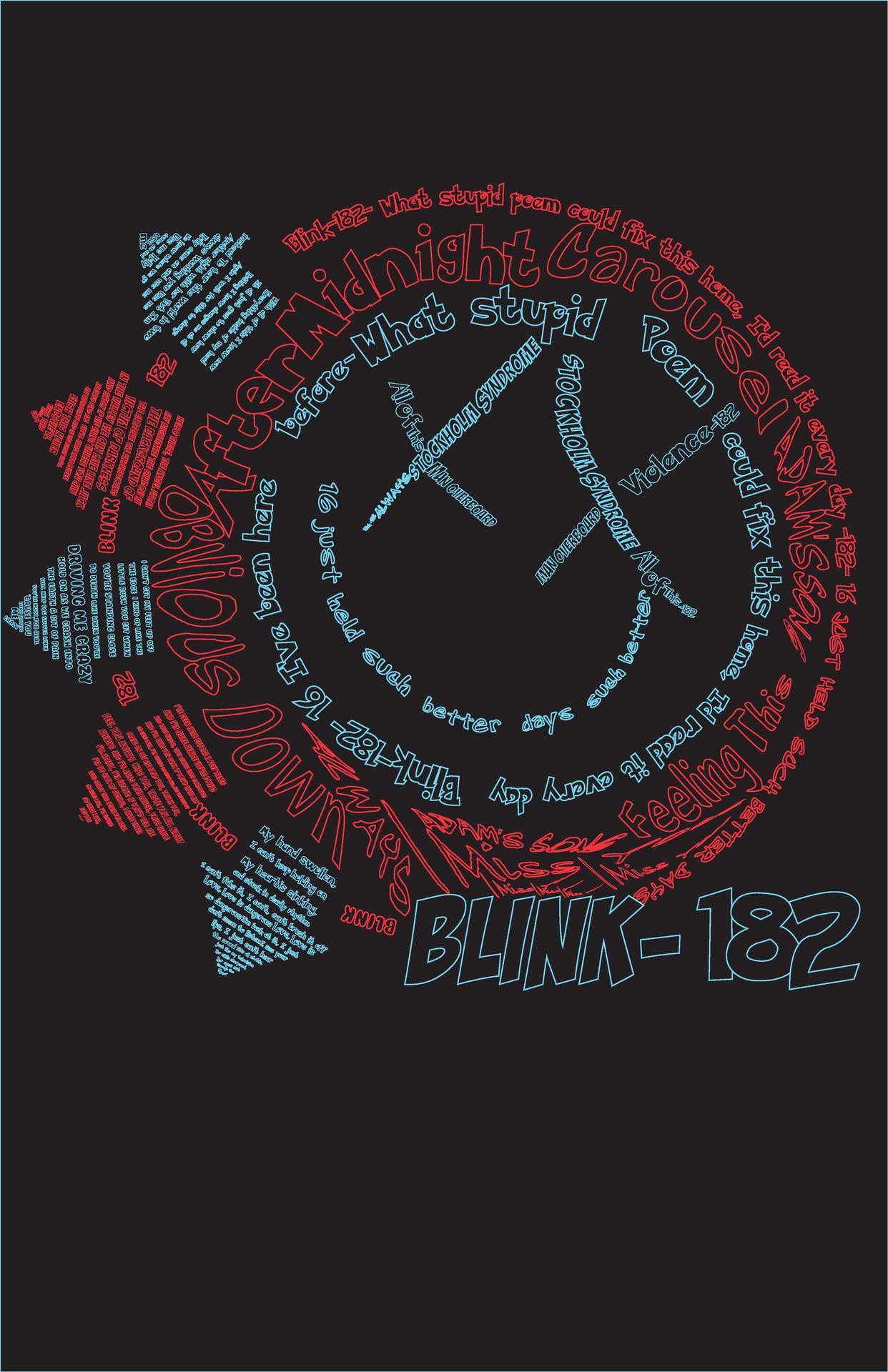 1242x1920 Good Riddance — I finally finished my project. Blink 182 ...