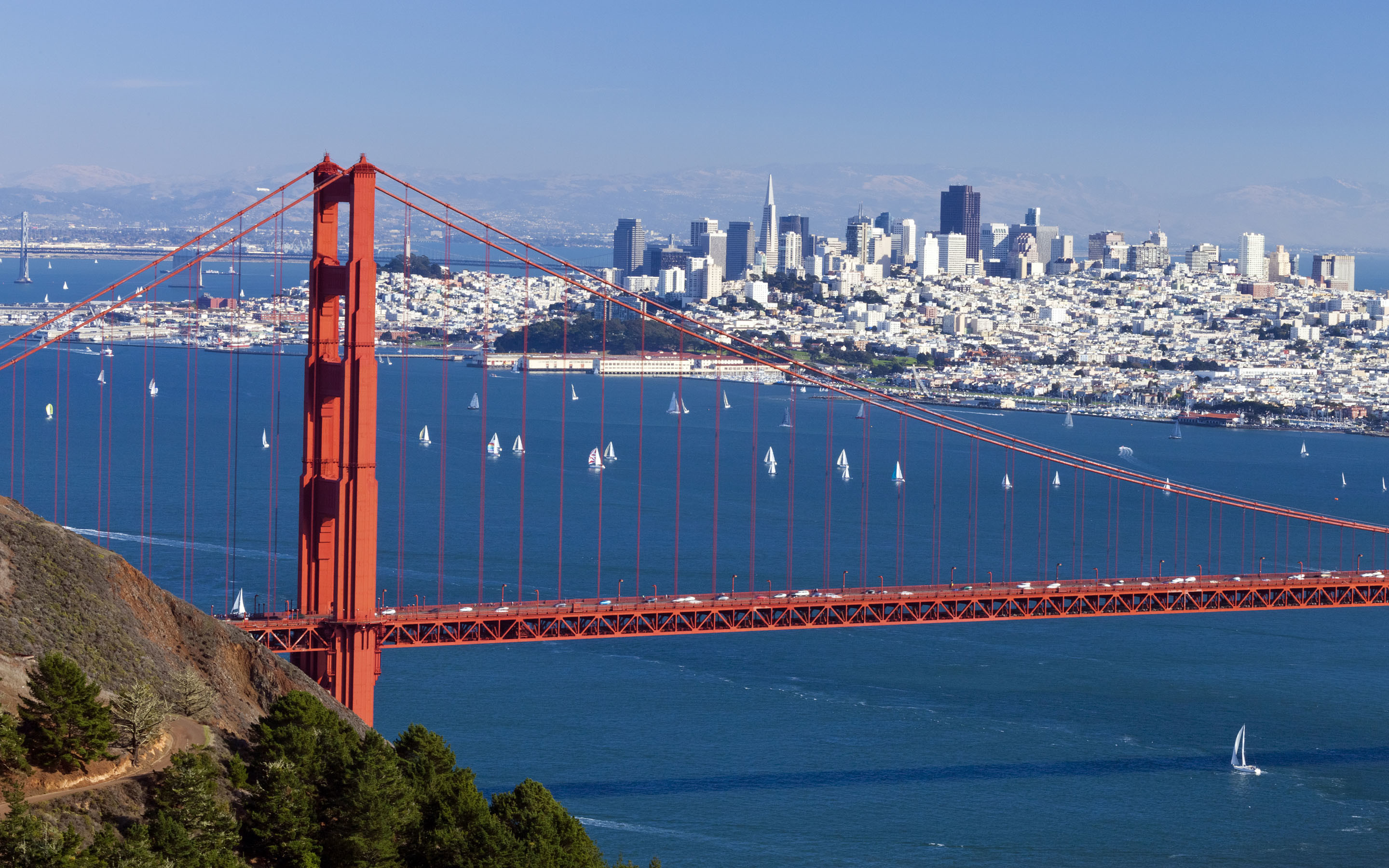 2880x1800 HD Wallpaper | Background Image ID:459761.  Man Made Golden Gate