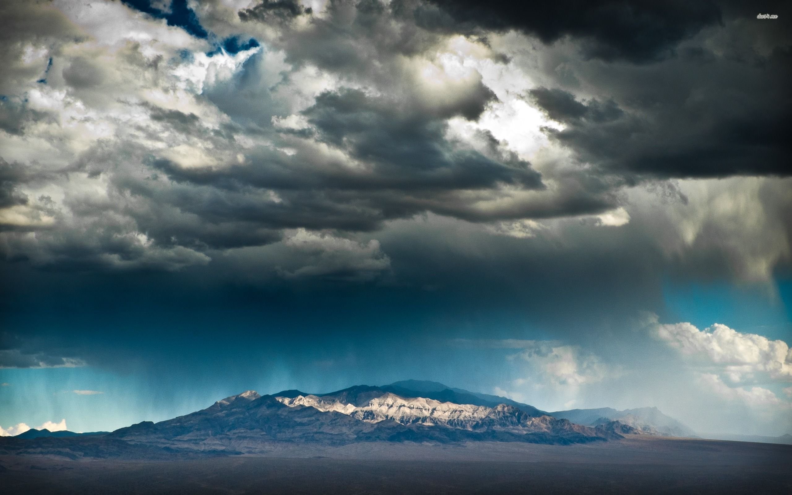 2560x1600 Storm Brewing Over The Mountain Range Â· storm clouds ...