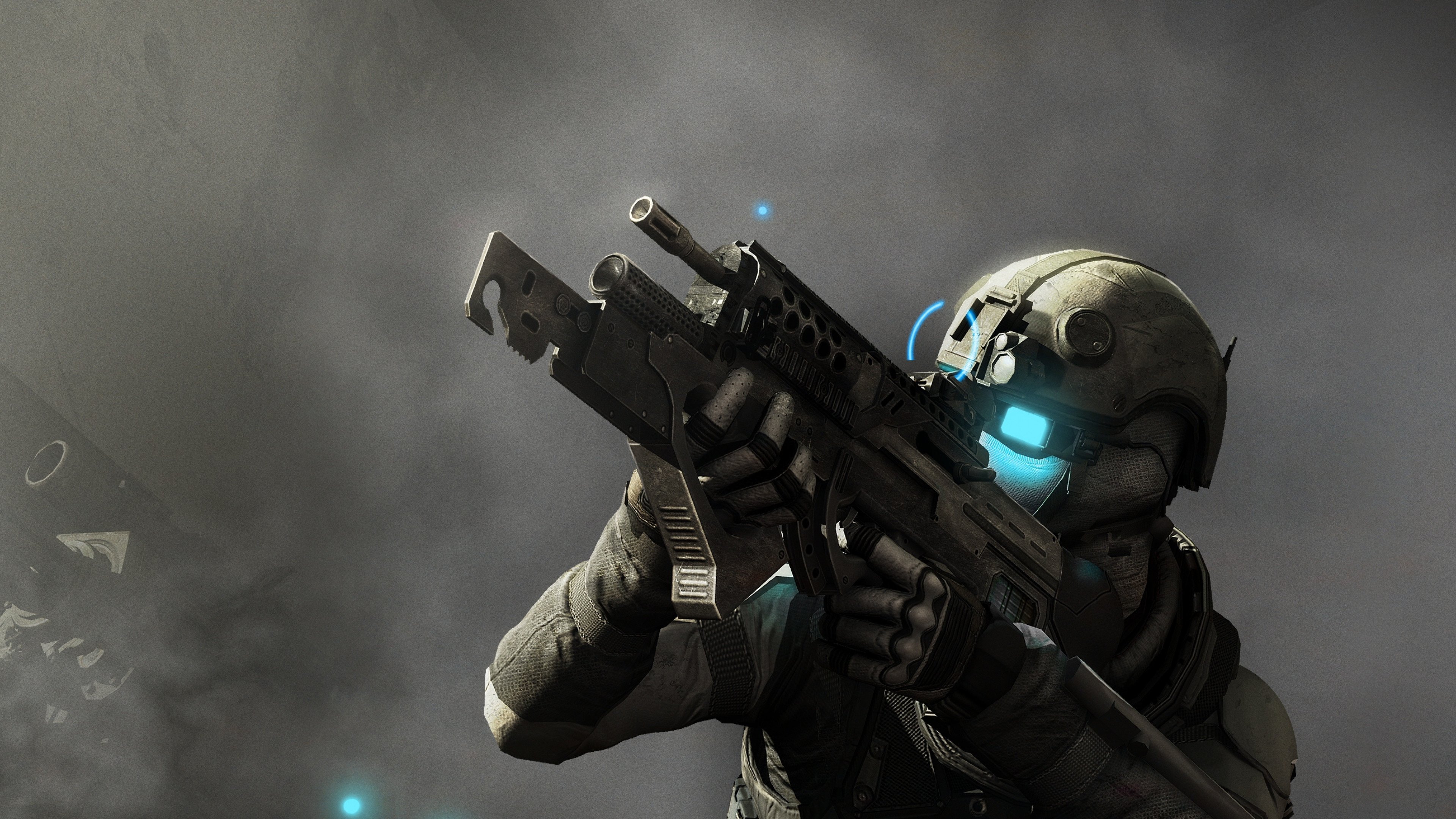 3840x2160  Wallpaper tom clancys ghost recon future soldier, soldiers,  machine, explosion, dust