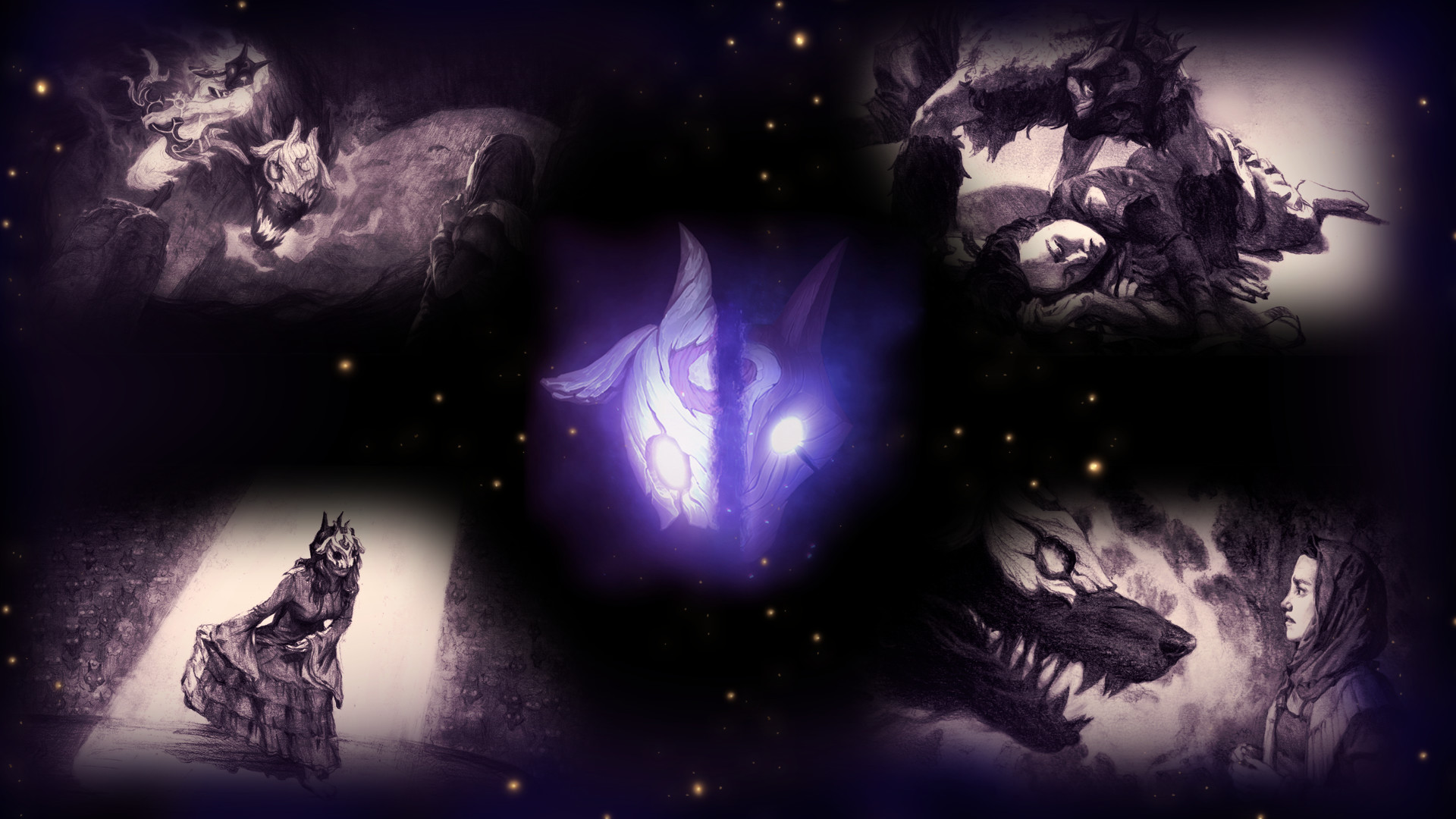 1920x1080 Kindred, League Of Legends