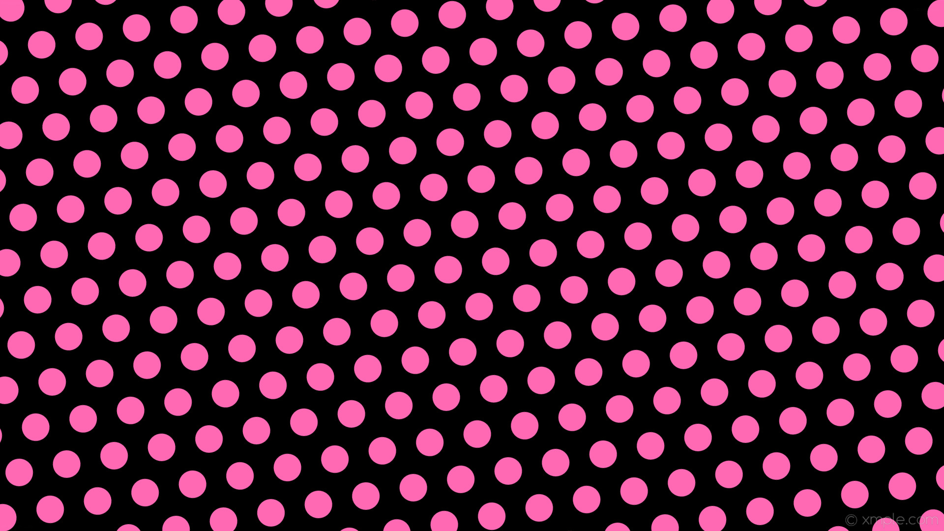 1920x1080 wallpaper pink hexagon black polka dots hot pink #000000 #ff69b4 diagonal  10Â° 56px