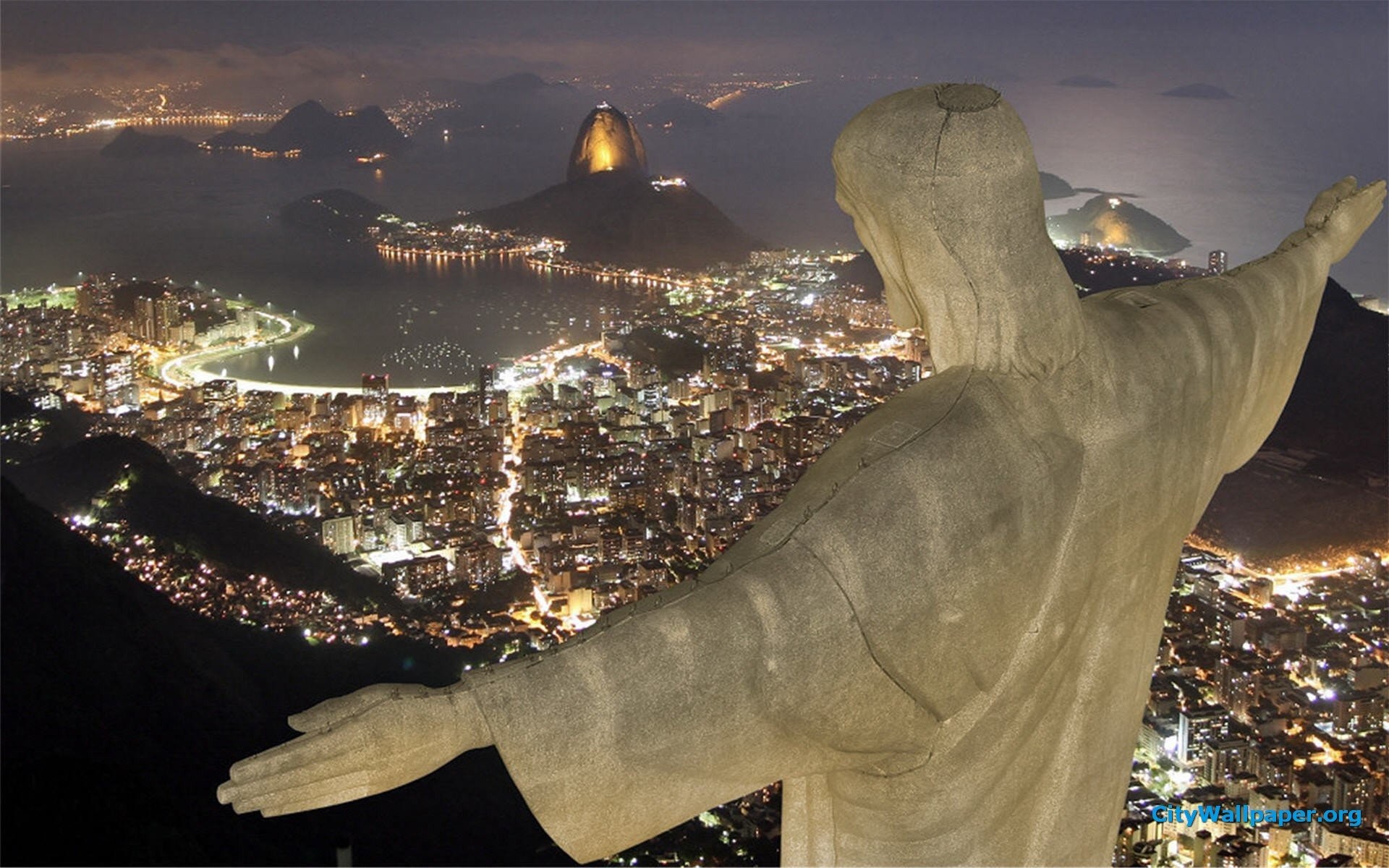 1920x1200 Jesus Christ Rio De Janeiro