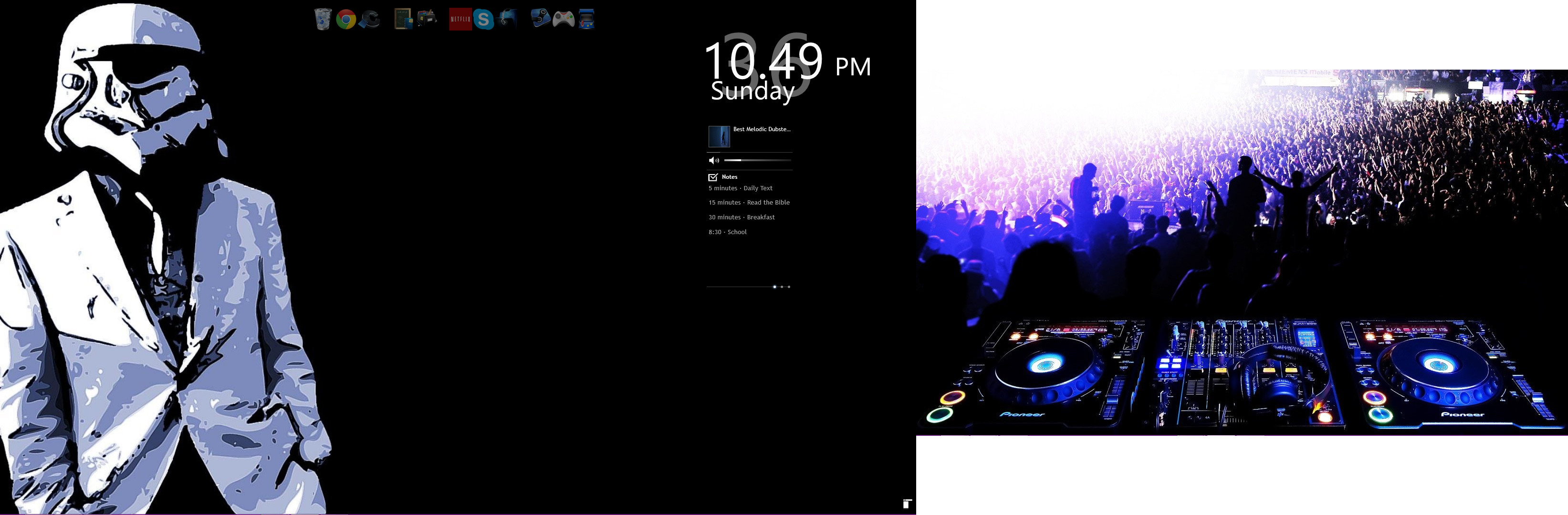 3286x1080 200 comments :D Updated: What's your backgrounds/wallpapers? (showing off my  Star Wars wallpapers)