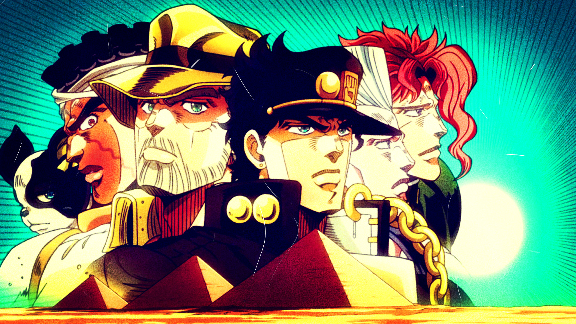 1. Jotaro Kujo from Jojo's Bizarre Adventure - wide 4