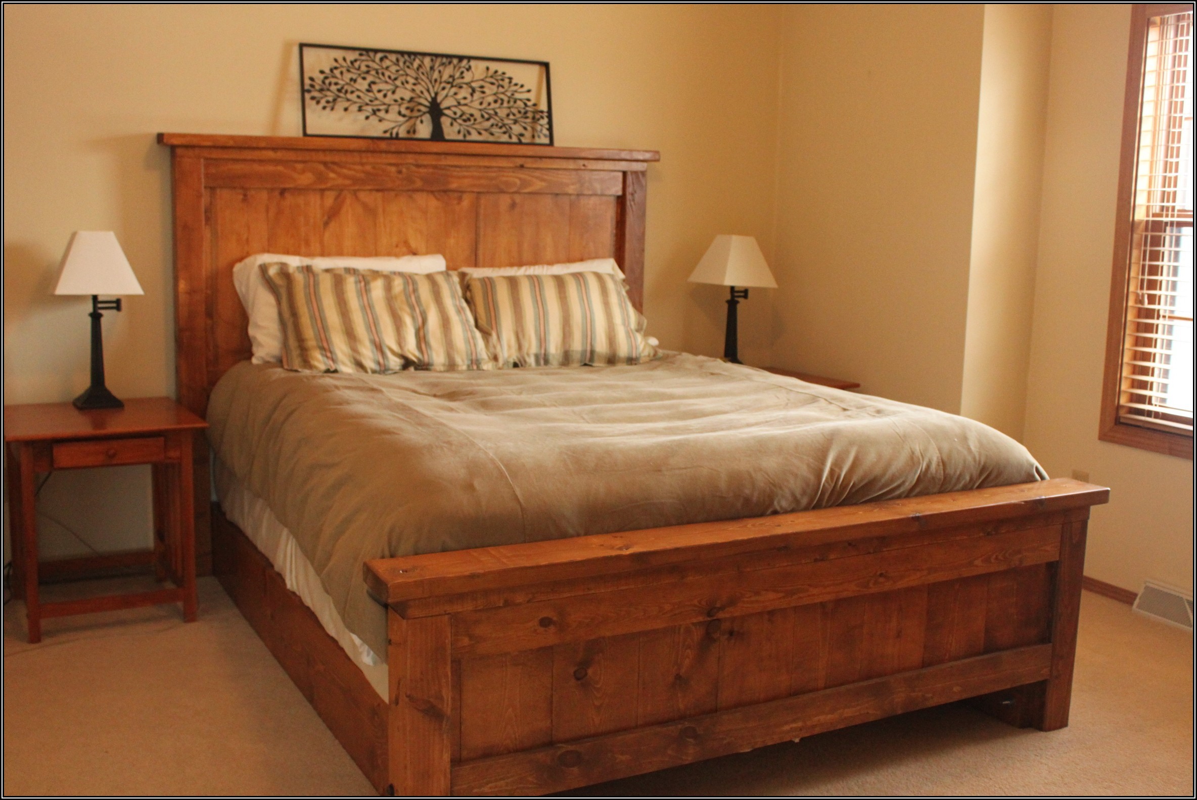 2368x1584 Simple Wood Bed Frame Simple Wood Bed Frame Ideas Homesfeed House Interiors