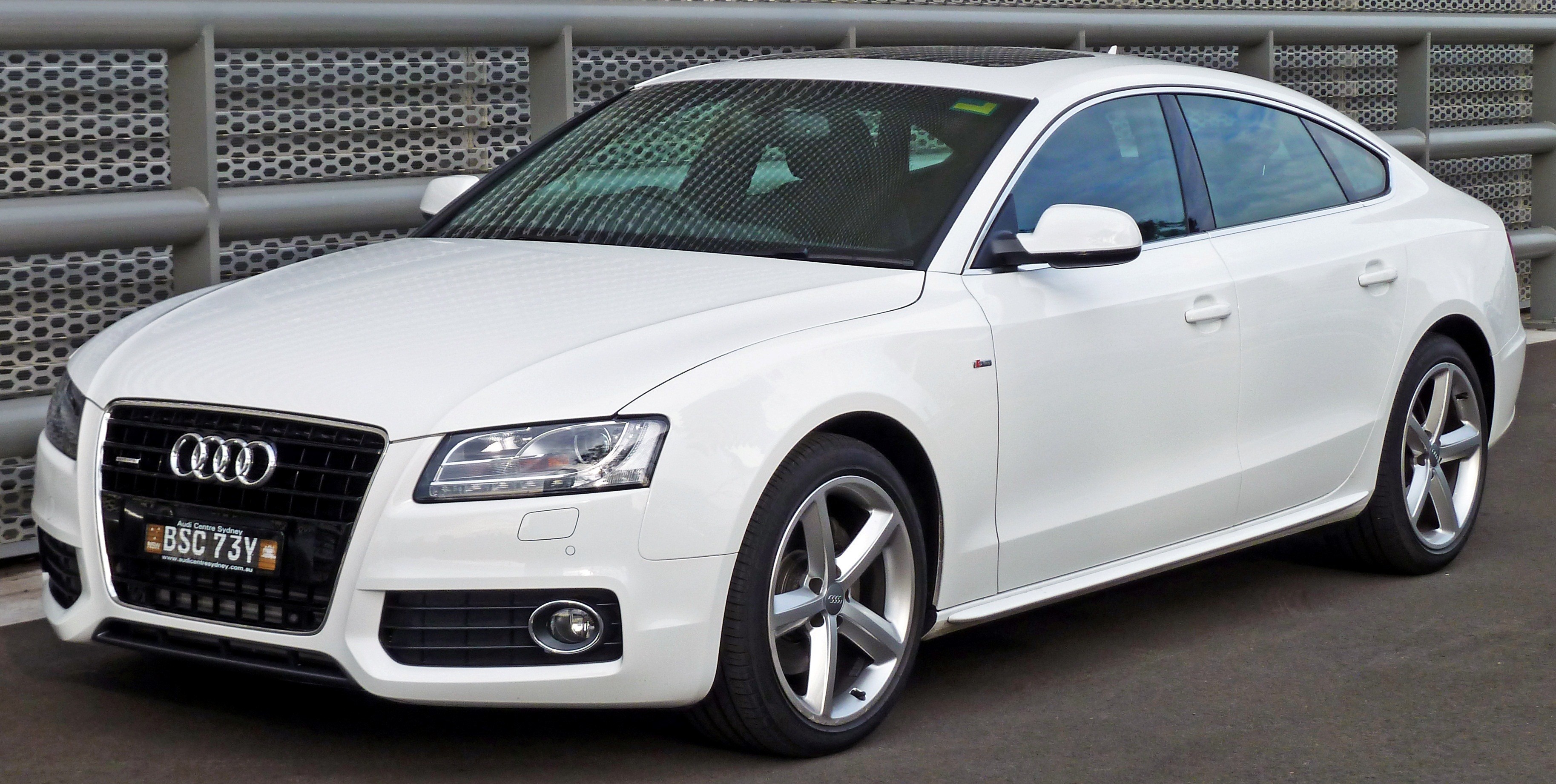 3654x1842 White Audi A5 8T Cars Wallpapers