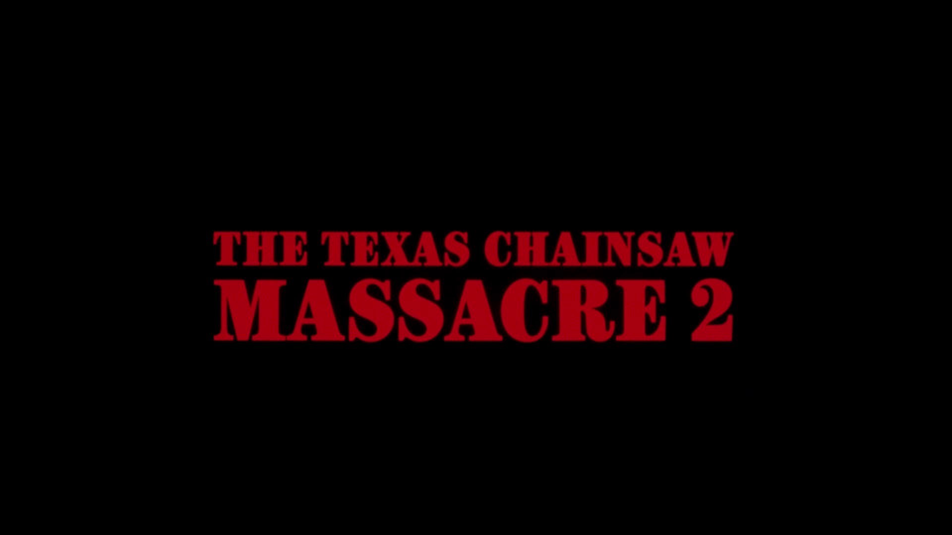 1920x1080 THE TEXAS CHAINSAW MASSACRE PART 2: Scream Factory Blu-Ray Review With  Screen Comparisons