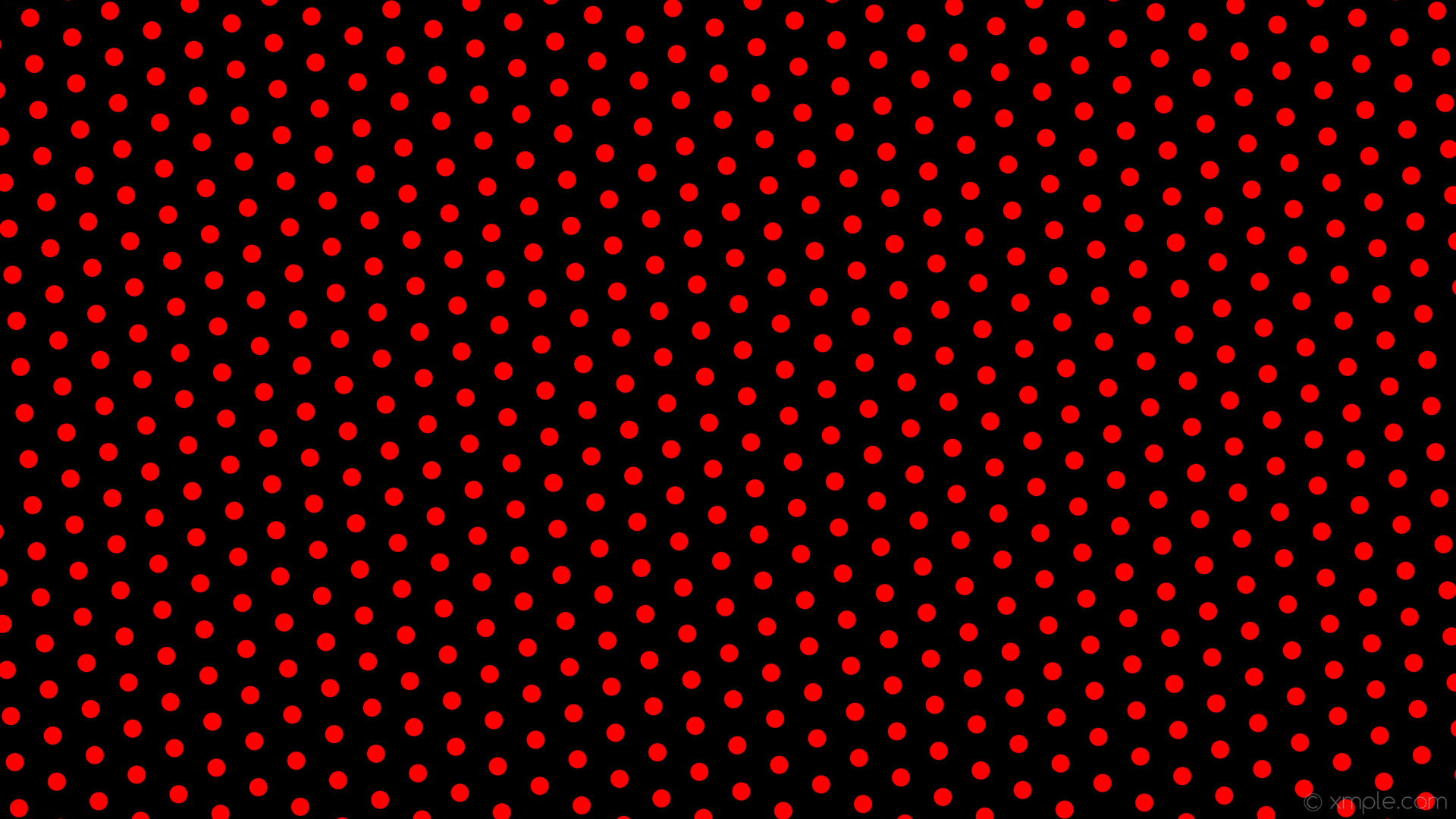 1920x1080 wallpaper hexagon black dots red polka #000000 #ff0000 diagonal 35Â° 24px  61px