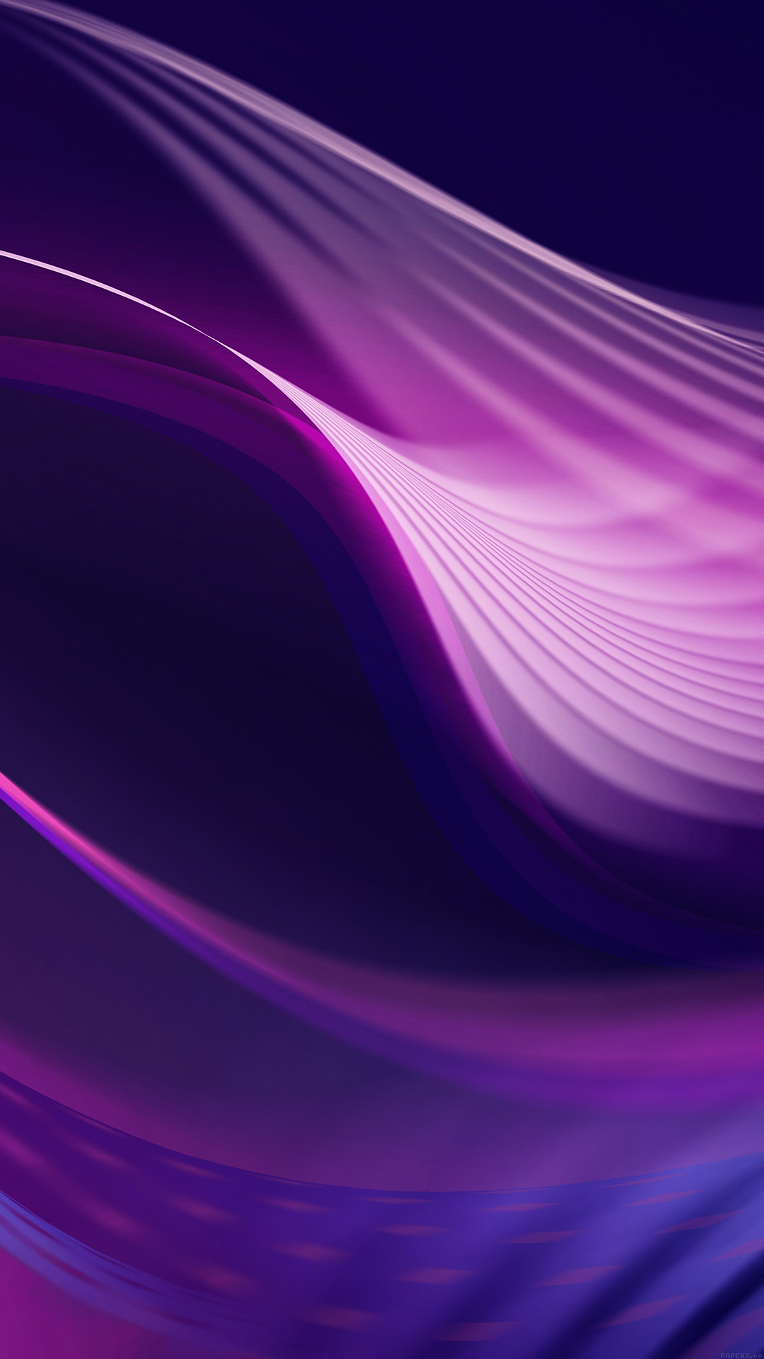 1080x1920 Wave Abstract Purple Pattern #iPhone #6 #plus #wallpaper