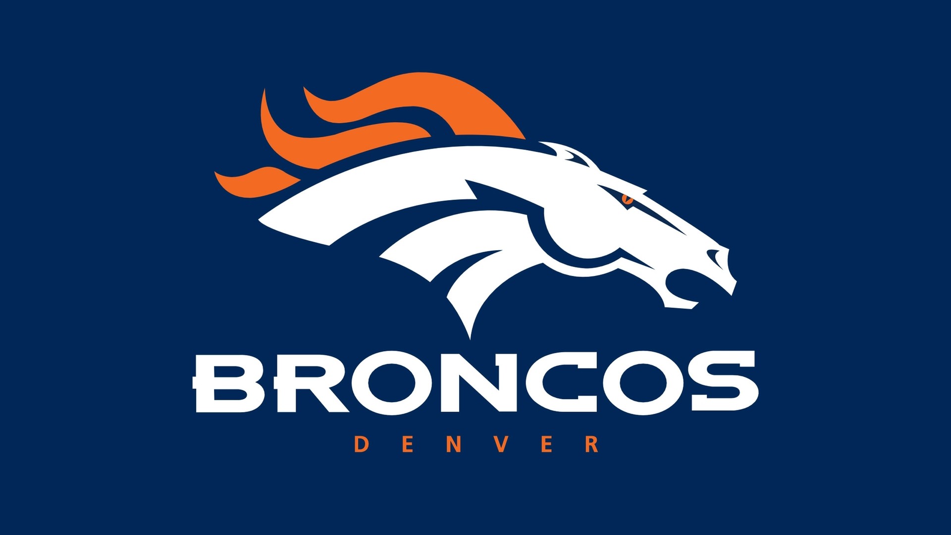 1920x1080 NFL Denver Broncos Logo On Blue Background 1920X1080 HD NFL / Denver ...