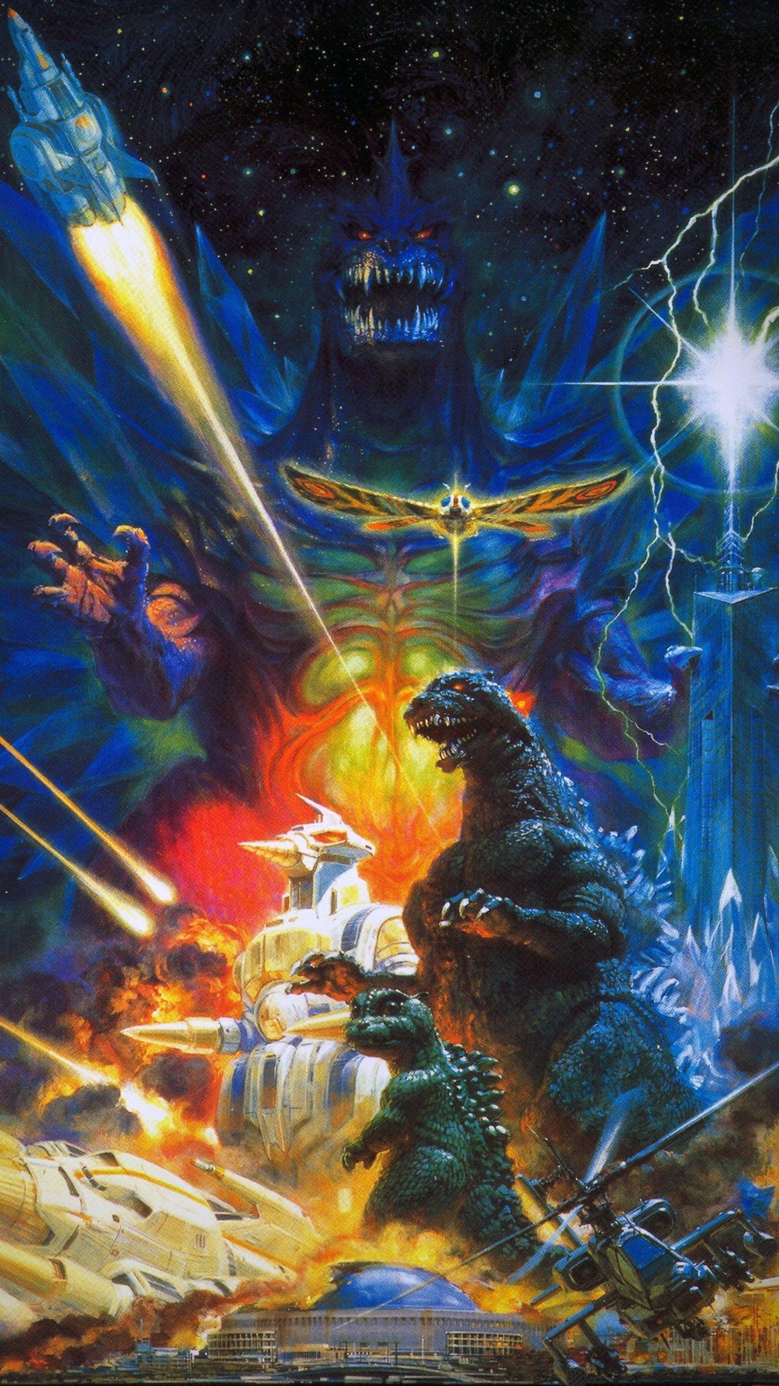 1536x2732 Wallpaper for "Godzilla vs.