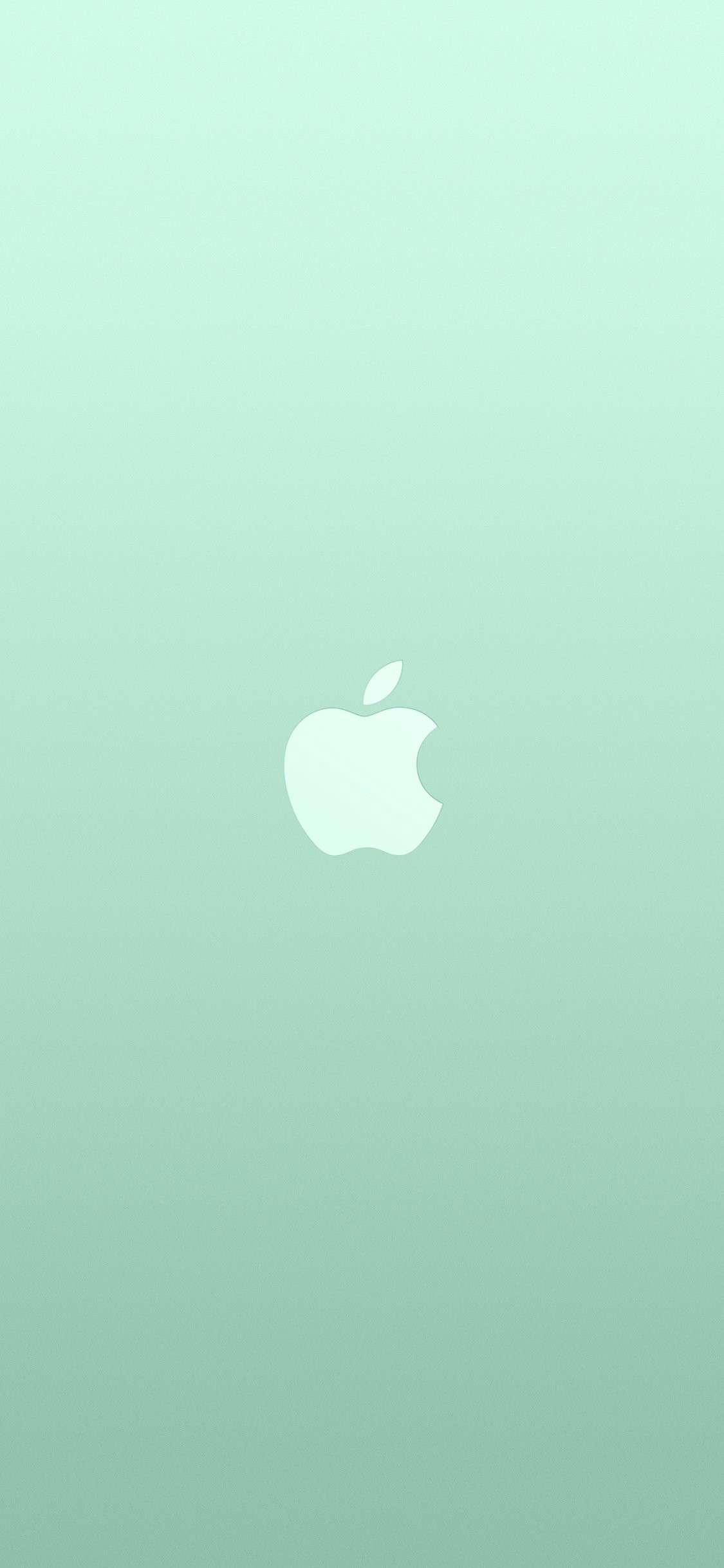1125x2436 iPhoneXpapers.com | iPhone X wallpaper | au17-logo-apple-green-white -minimal-illustration-art