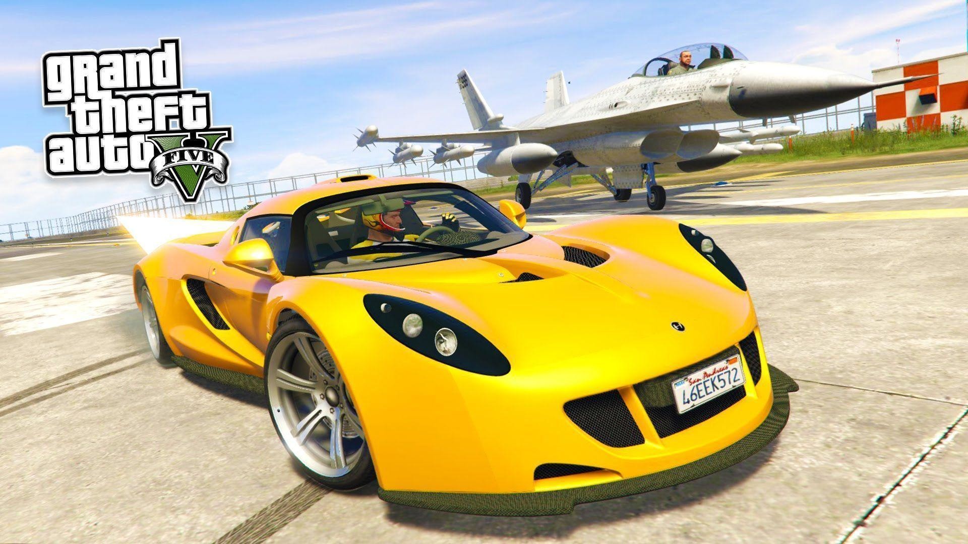 1920x1080 GTA 5 PC Mods - FASTEST CAR IN THE WORLD!! GTA 5 Real Cars