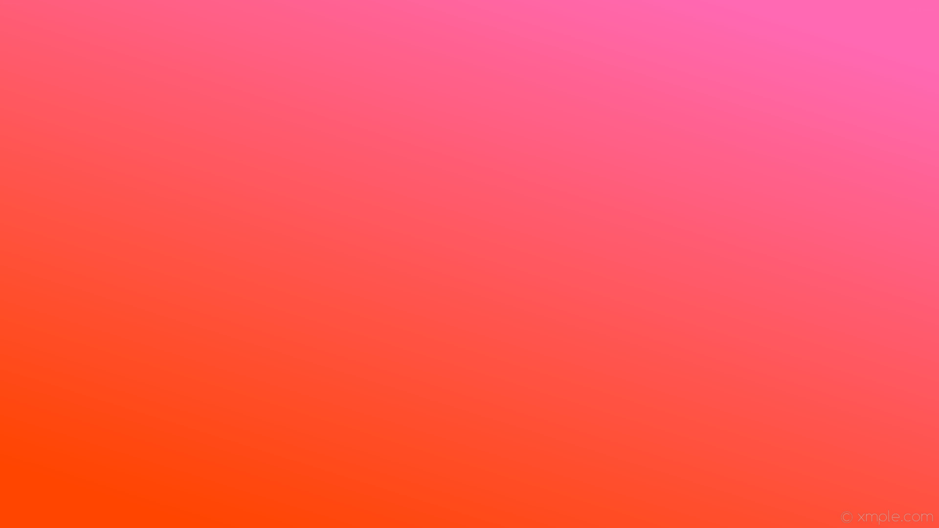 1920x1080 wallpaper pink gradient orange linear hot pink orangered #ff69b4 #ff4500 45Â°