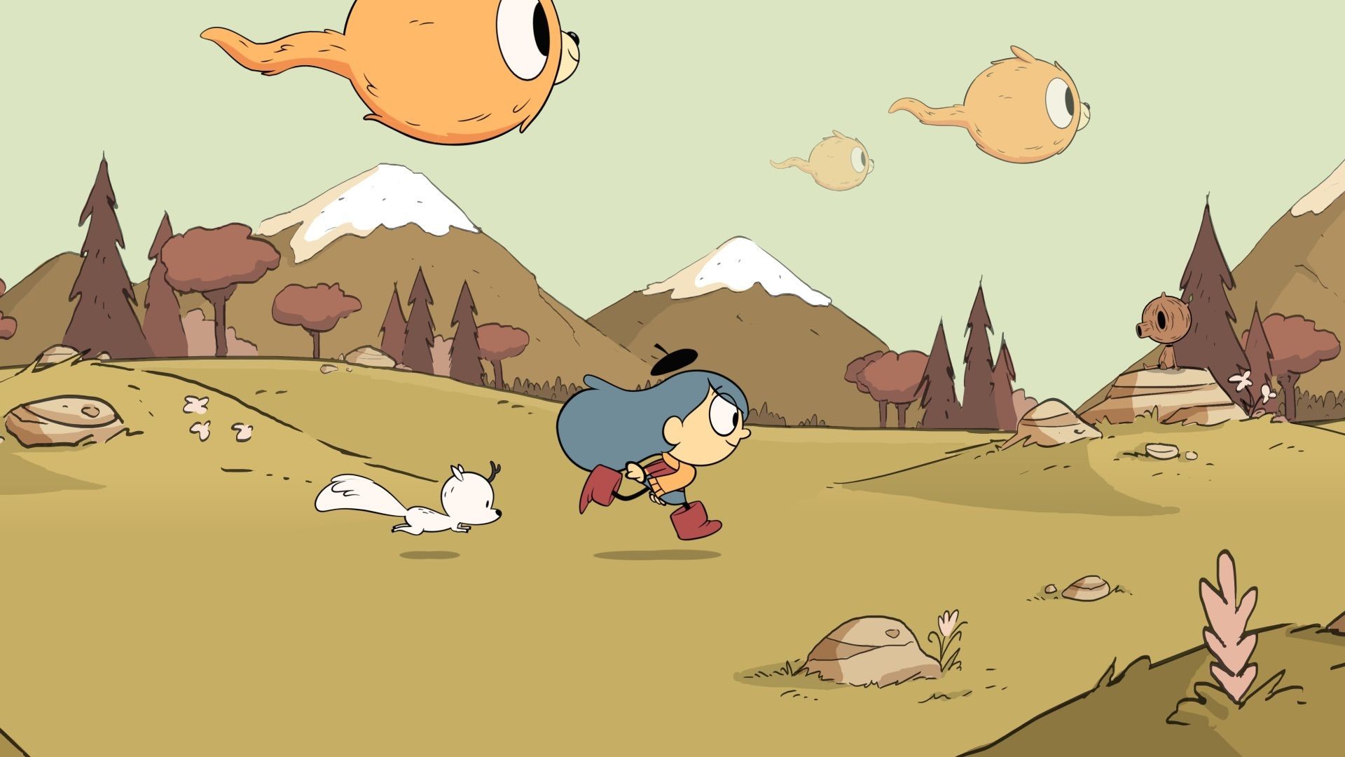 1920x1080 Watch: Netflix's Hilda looks like combination of Adventure Time, Gravity  Falls, and Spirited Away