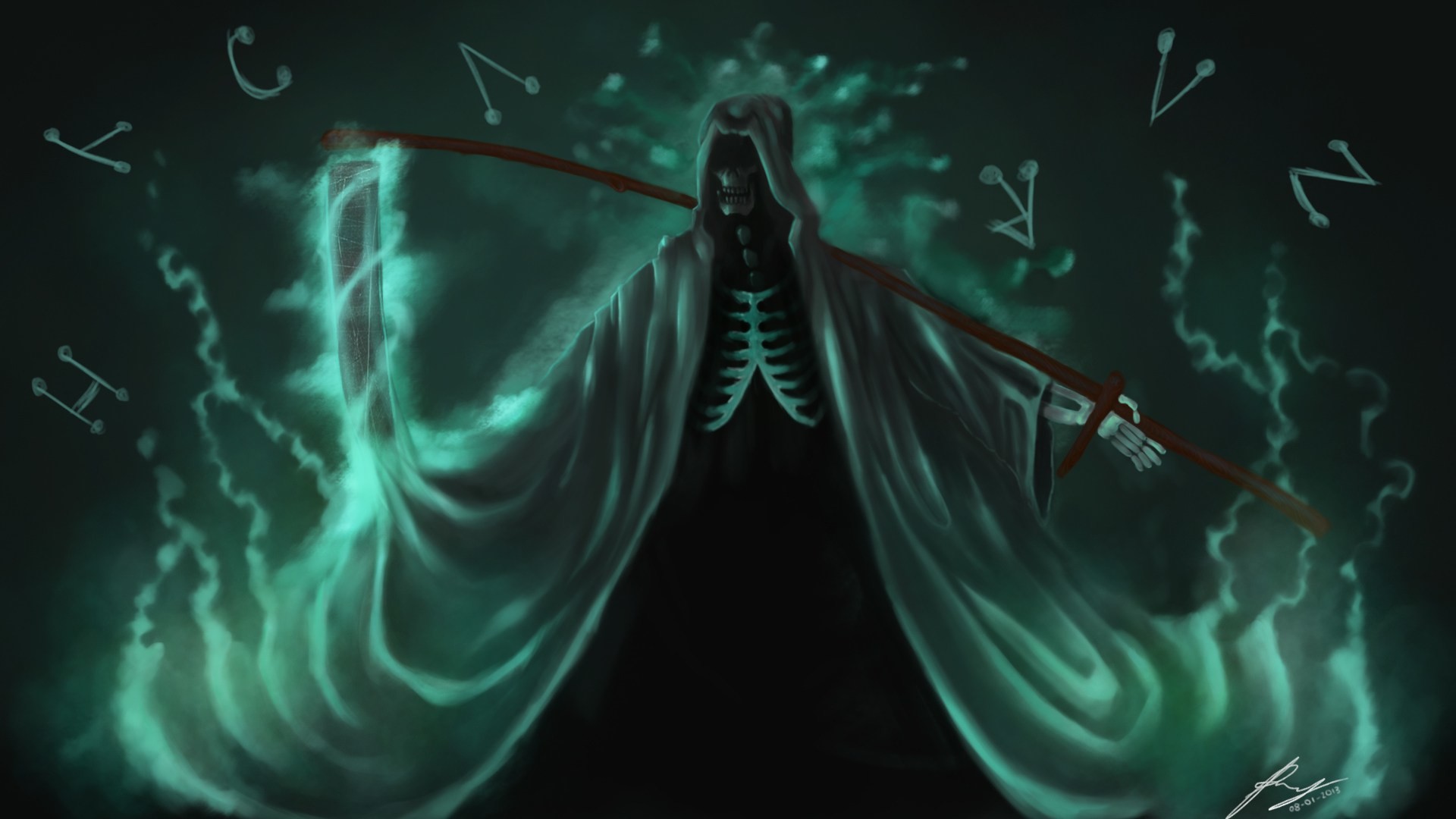 1920x1080 ... Background; Nice Anime Grim Reaper Wallpaper Free Wallpaper For Desktop  and Mobile in All Resolutions Free Download
