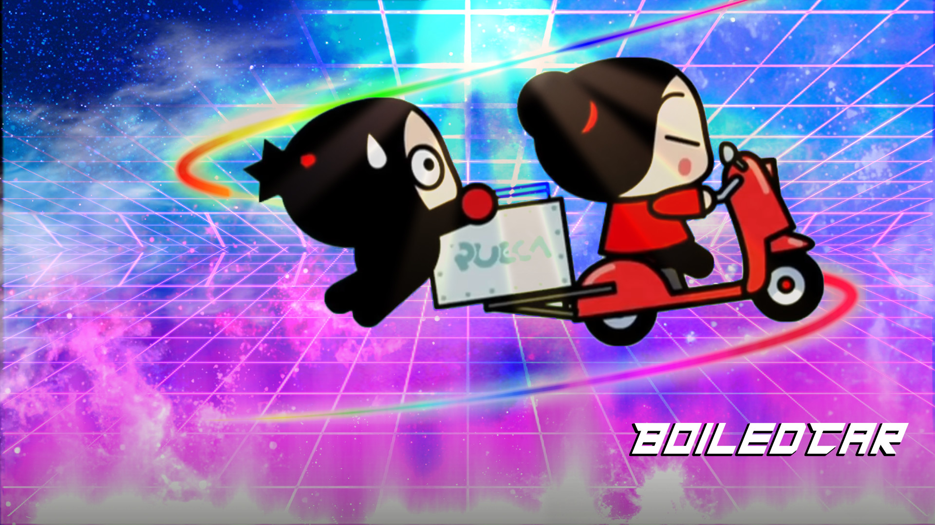 1920x1080 ... BoiledCar Pucca and Garu in another Relm by boiledcar
