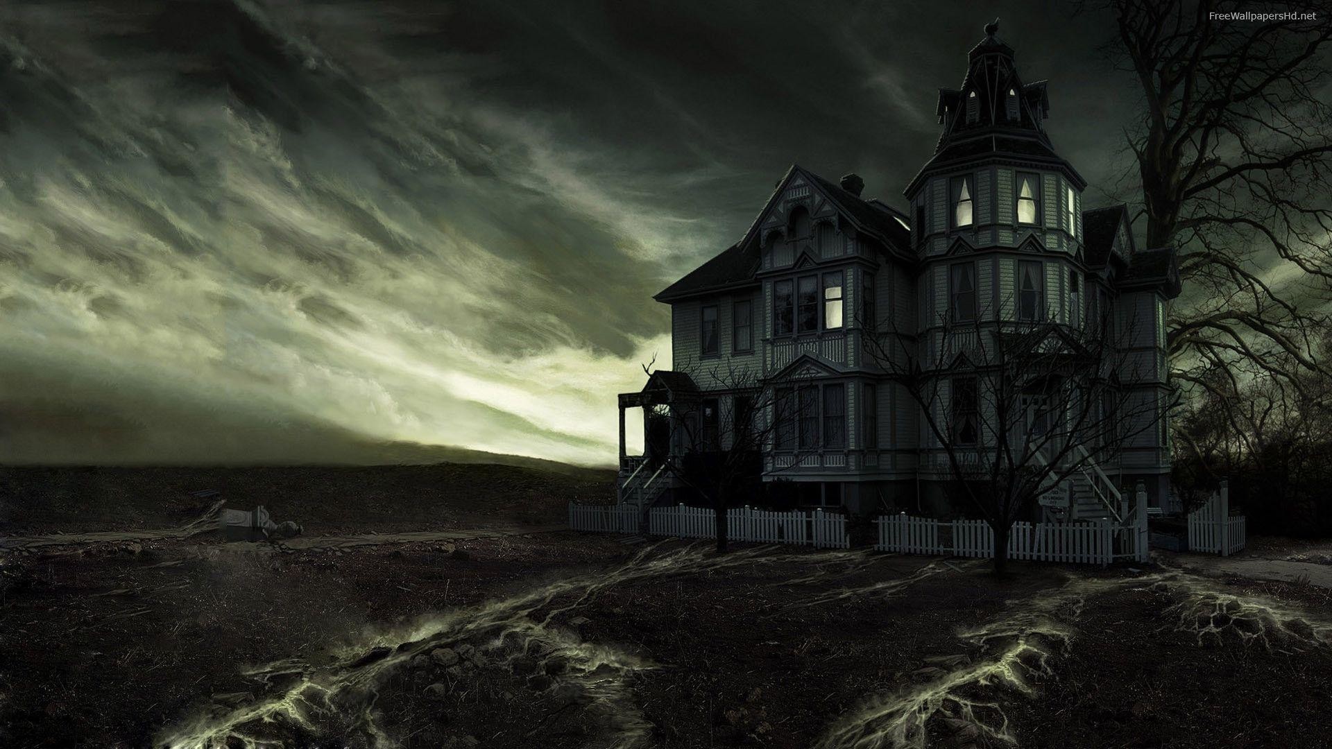 1920x1080 Wallpapers For > Haunted House Wallpapers Hd