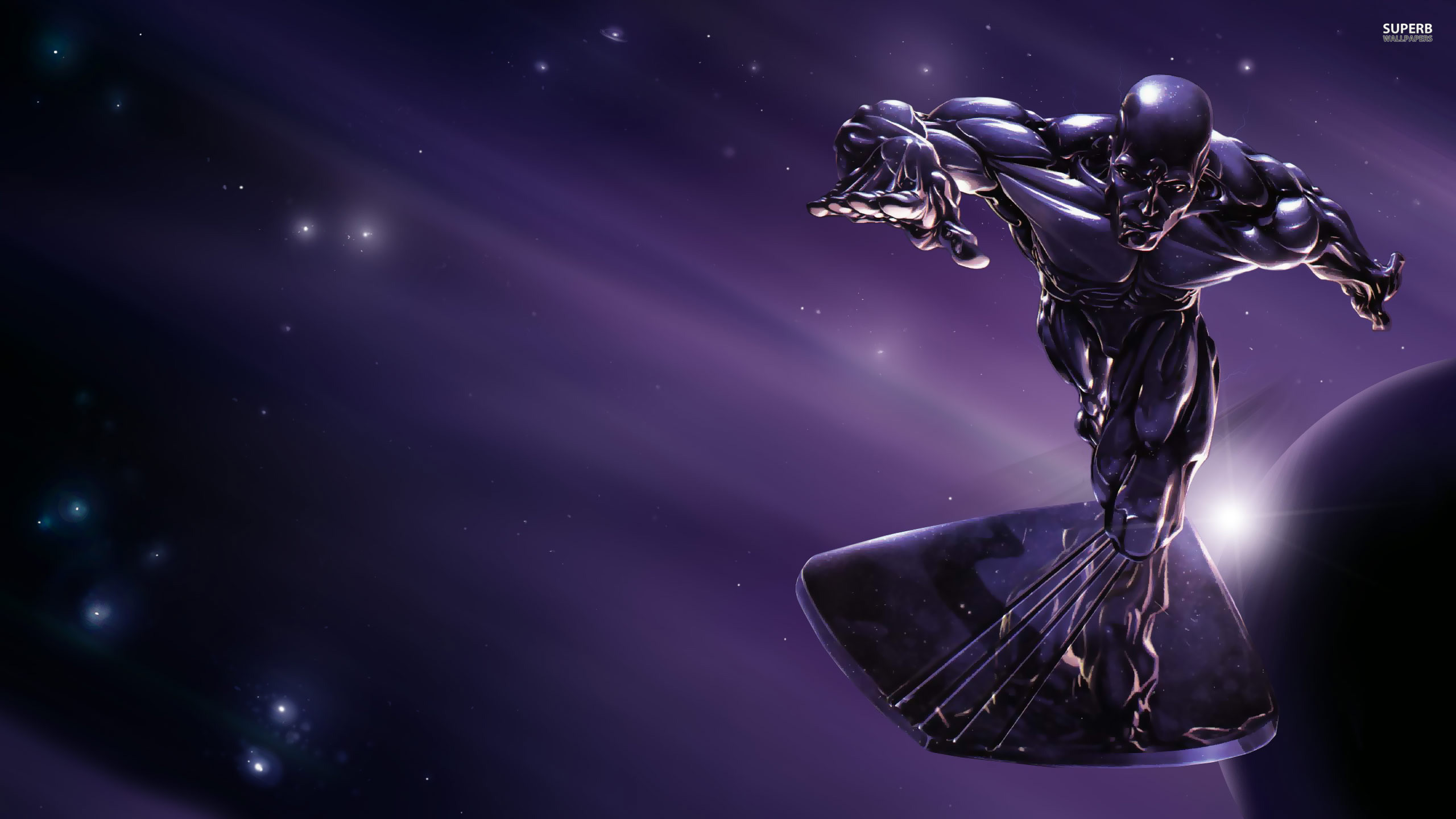 2560x1440 Fantastic 4: Rise of the Silver Surfer wallpaper 