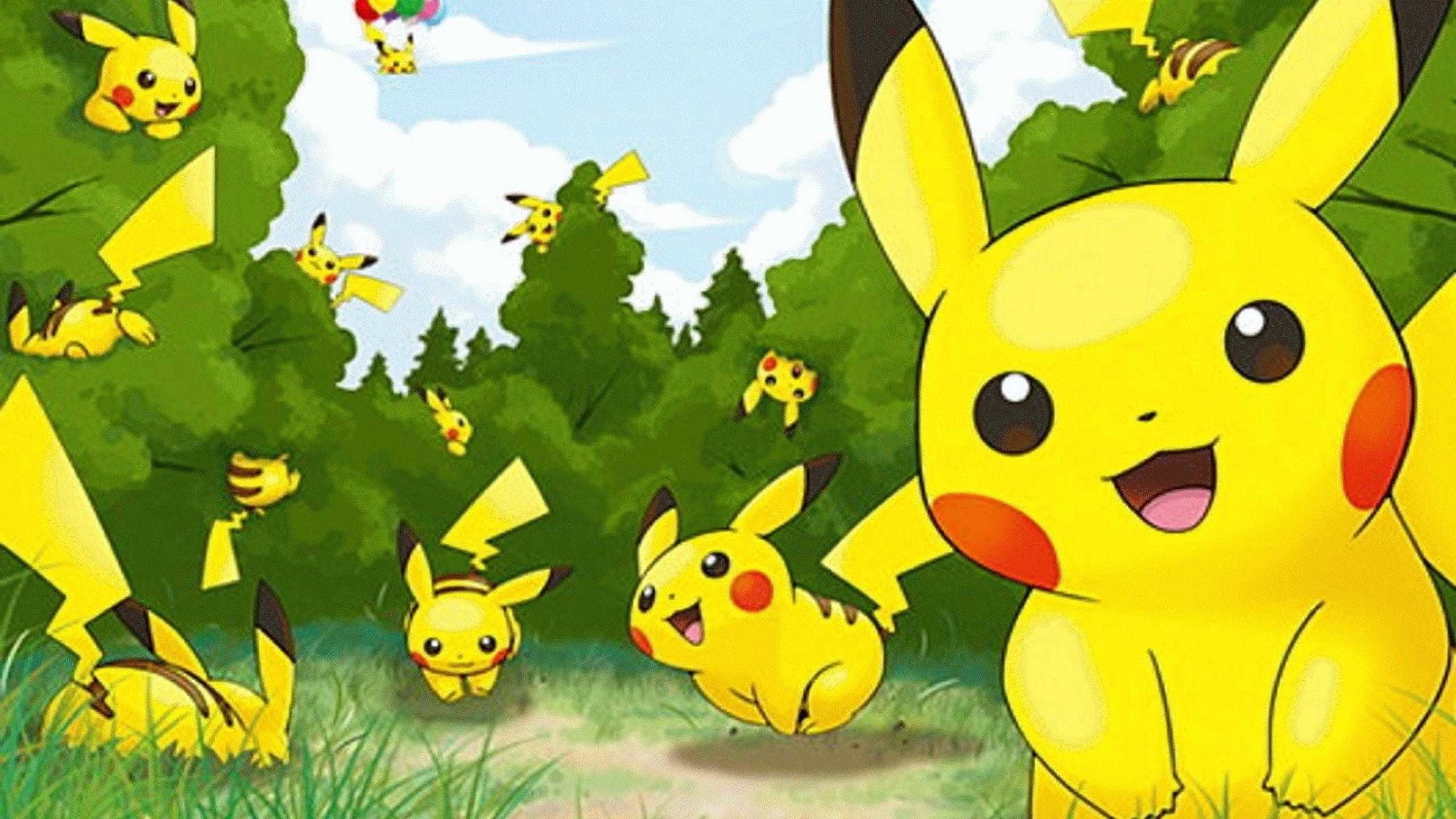 2560x1440 pokemon wallpaper hd pikachu