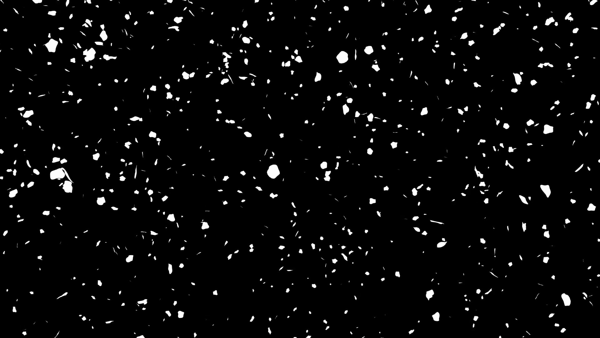 1920x1080 Subscription Library Animated heavy falling snow flakes on transparent  background (Alpha channel embedded with HD PNG file