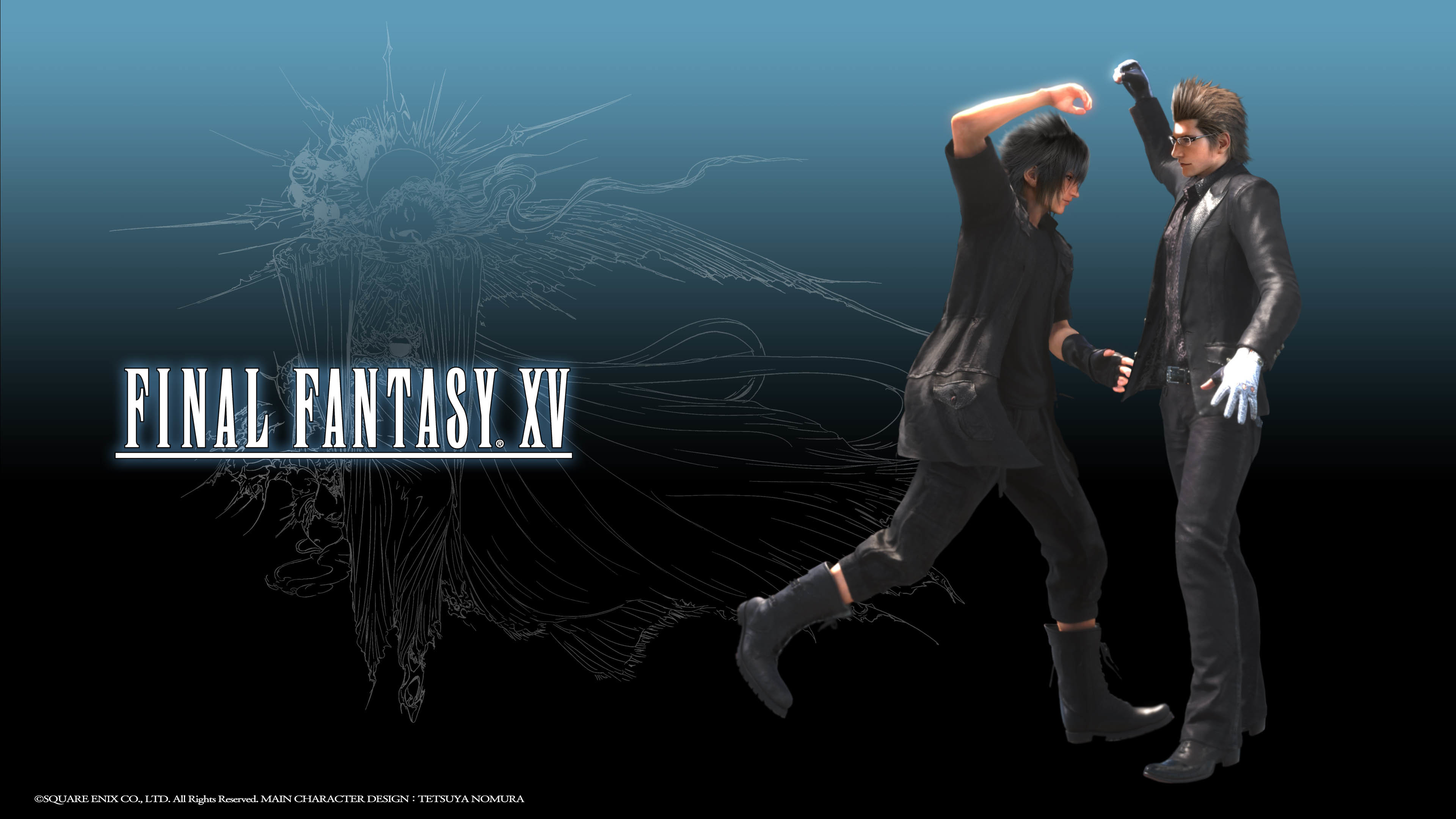 3840x2160 Noctis & Ignis - Final Fantasy XV  wallpaper