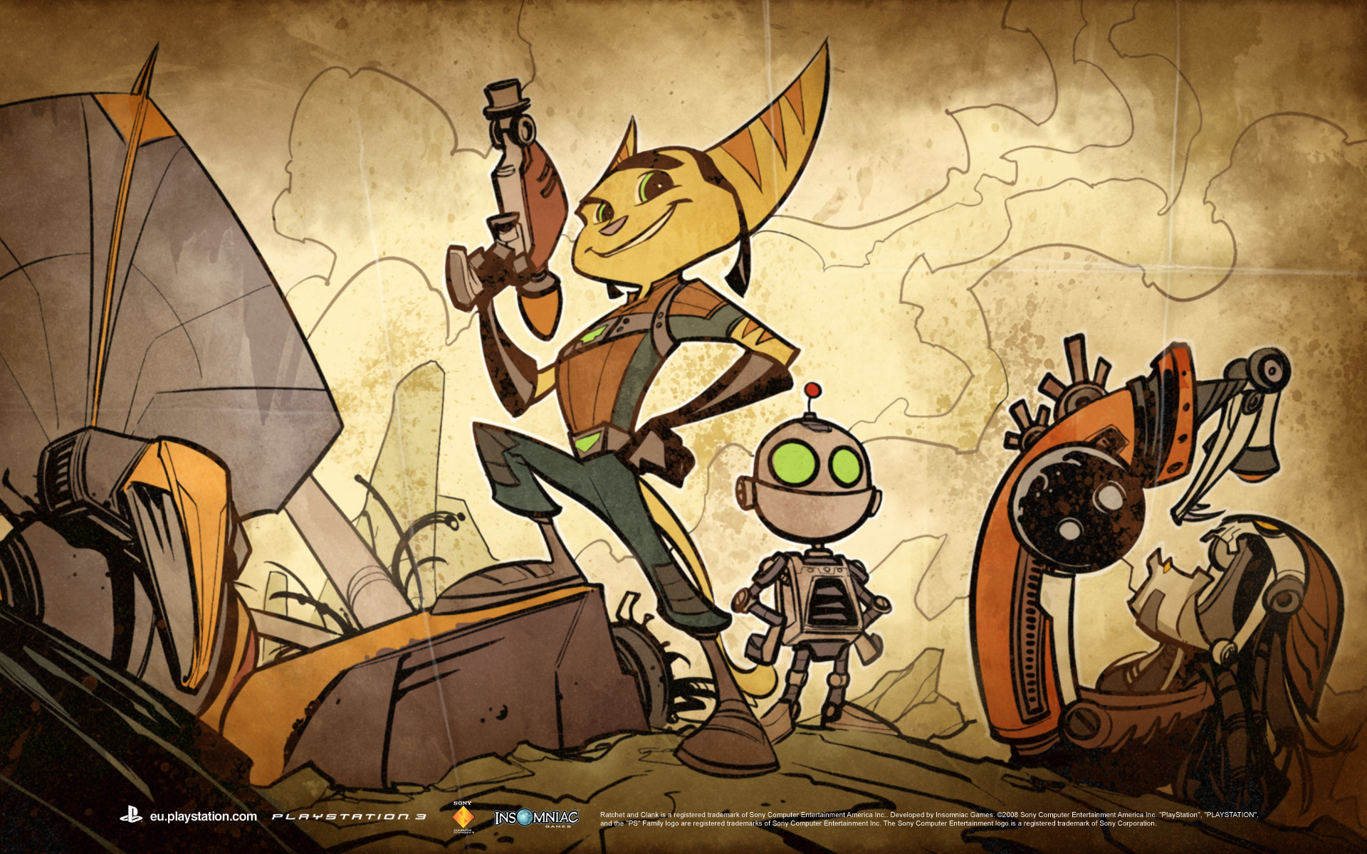 1920x1200 Ratchet & Clank HD Wallpapers