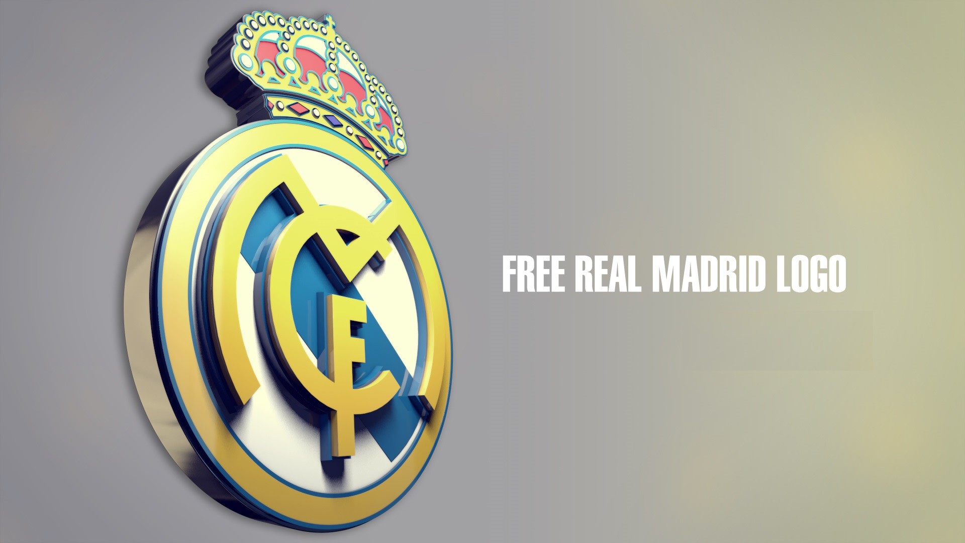 1920x1080 Real Madrid Logo Wallpaper