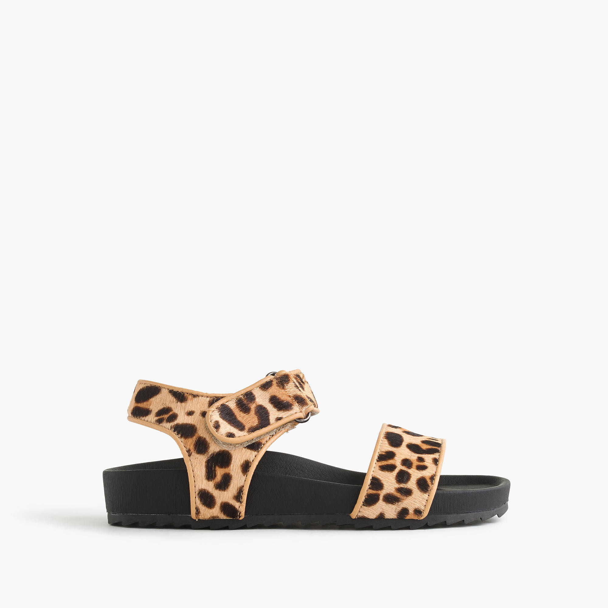 2000x2000 Girls' leopard slide sandals