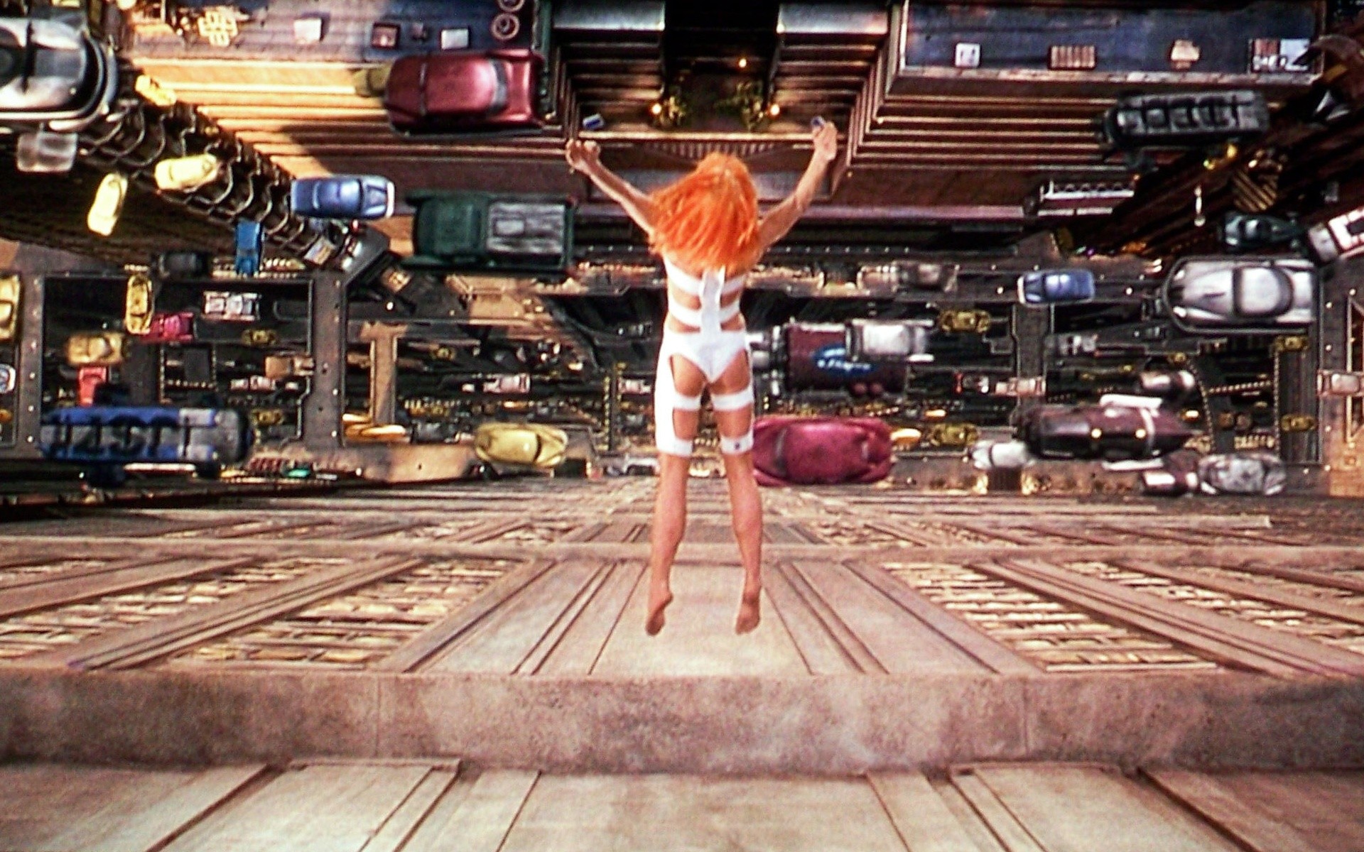 1920x1200 jumping leeloo the fifth element milla jovovich HD Wallpaper of 
