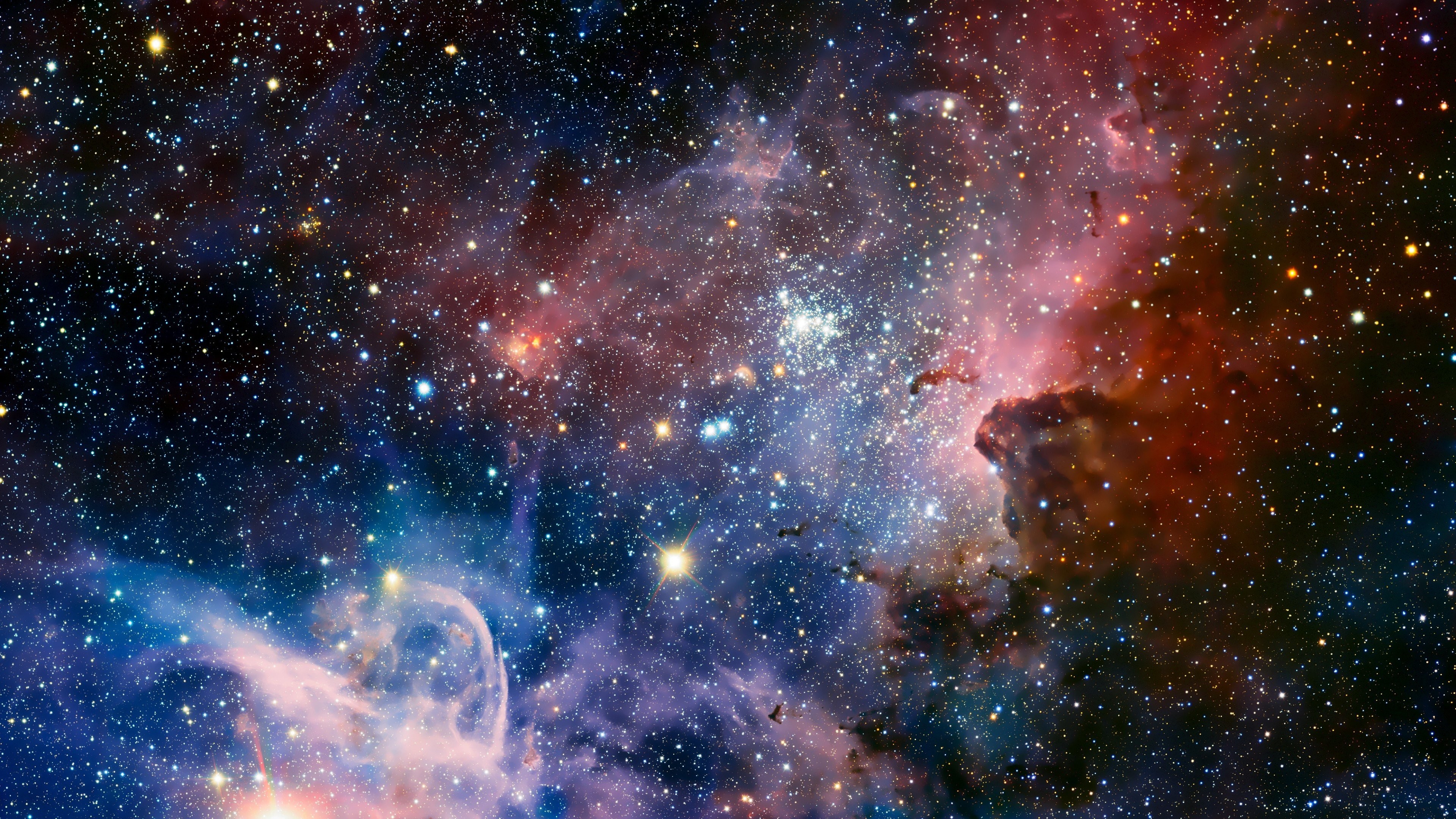 3840x2160 2560x1440 Download 3k Beautiful Space Image - Universe & Space Wallpapers HD