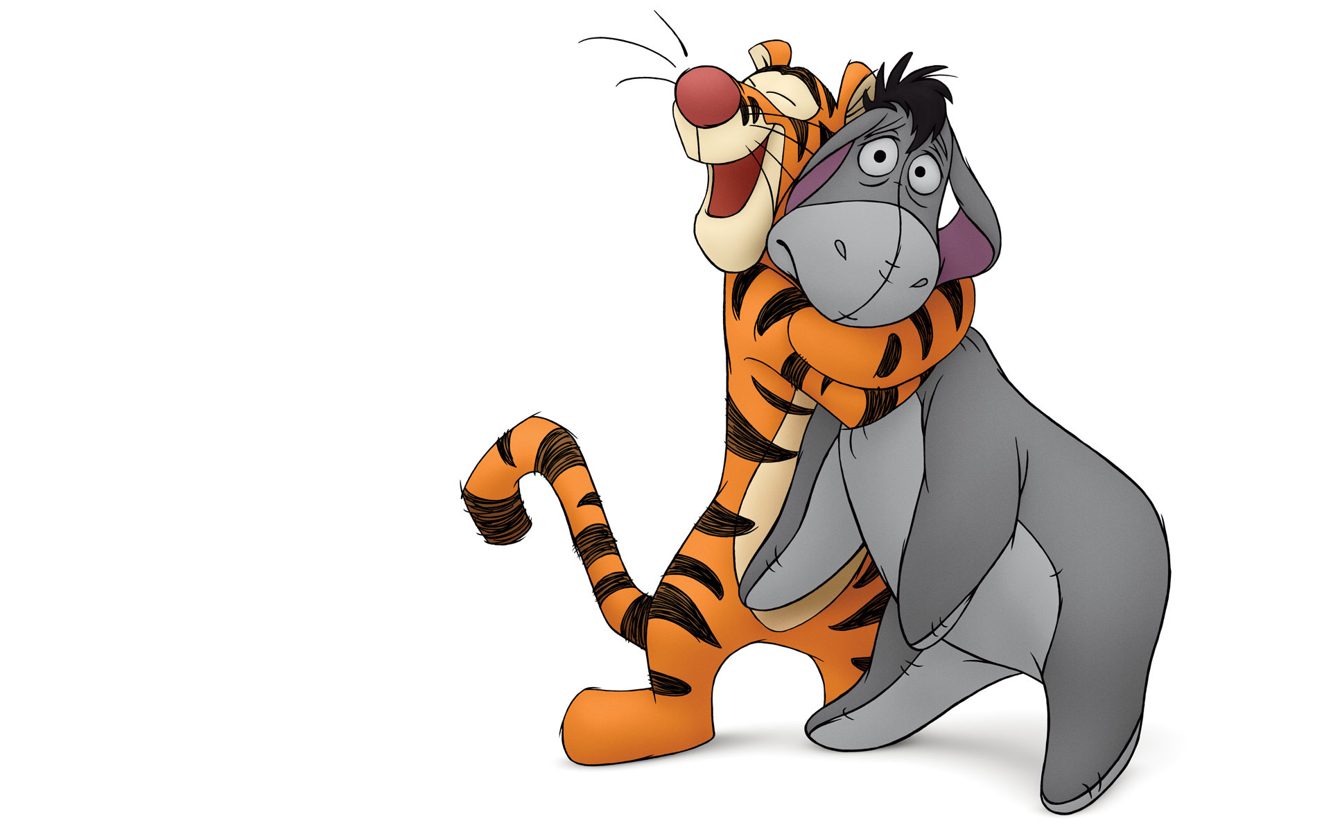 1920x1200 Tigger and Eeyore from Winnie the Pooh wallpaper - Click picture for high  resolution HD wallpaper