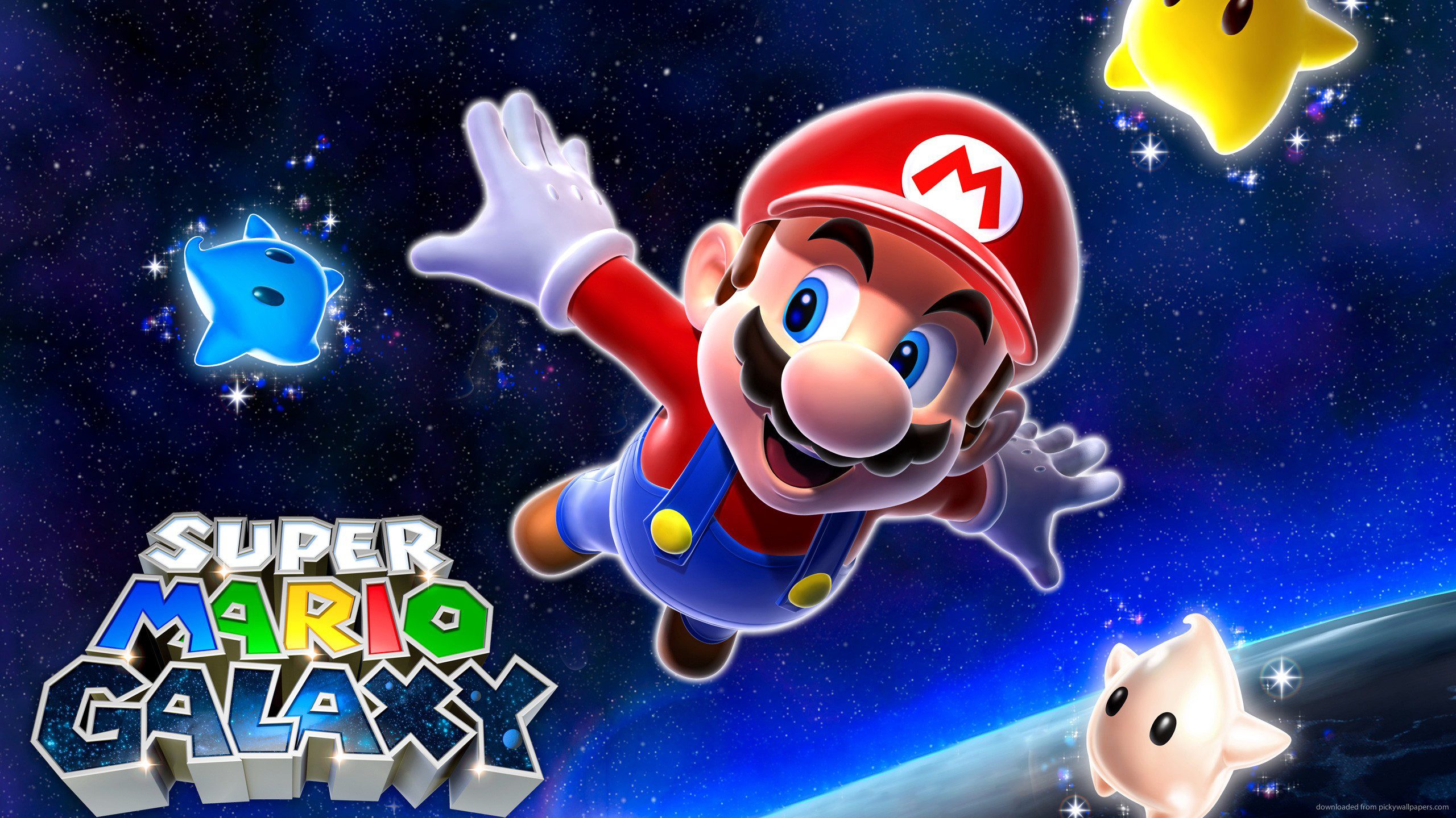 2560x1440 Super Mario Galaxy for 